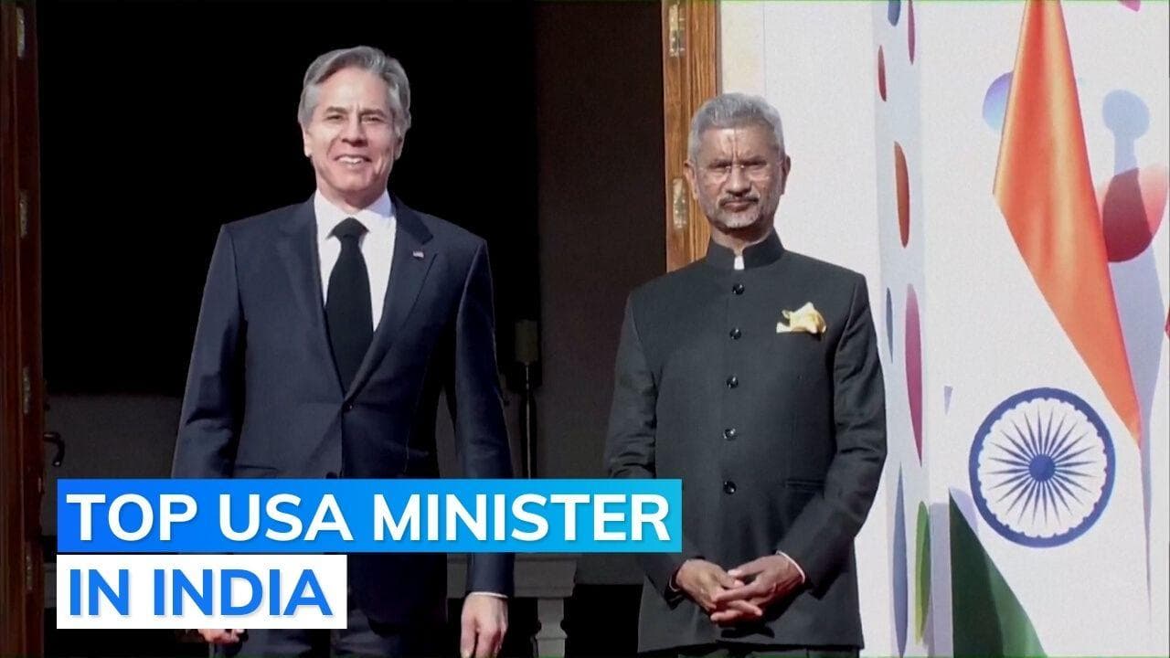 'US will reaffirm bilateral ties with India': White House on Blinken's arrival for G20