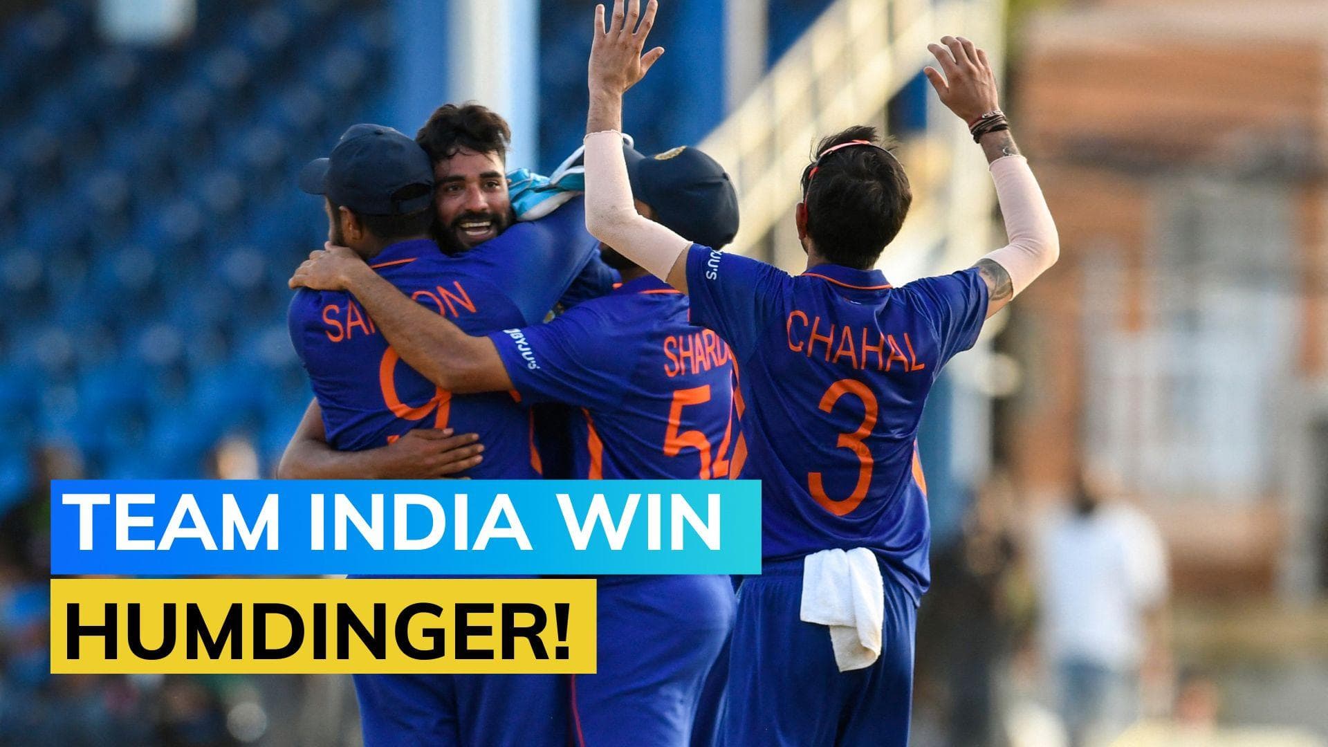 India Vs West Indies 1st ODI: Shikhar Dhawan's men survive scare in last-ball thriller