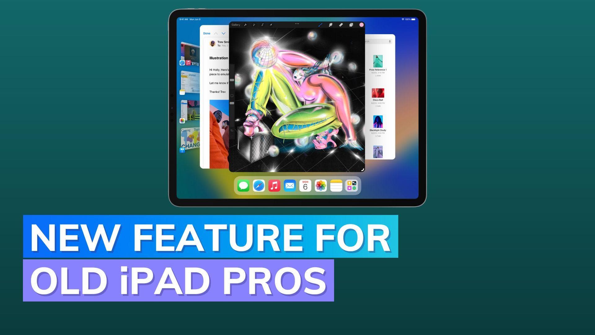 Stage Manager is coming to older iPad Pro models