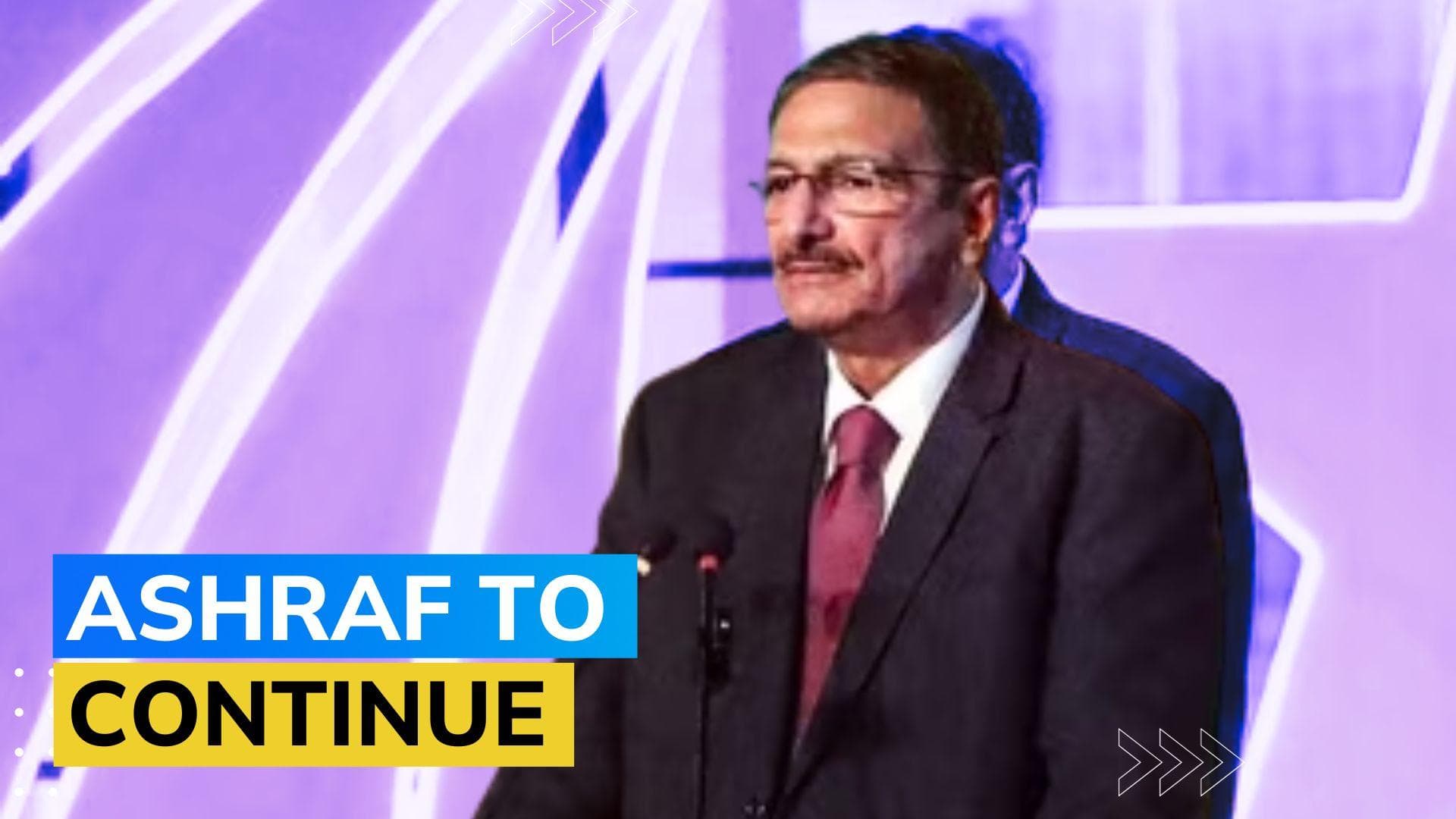 Under-fire Zaka Ashraf gets 3 month extension as Pakistan Cricket Board chief