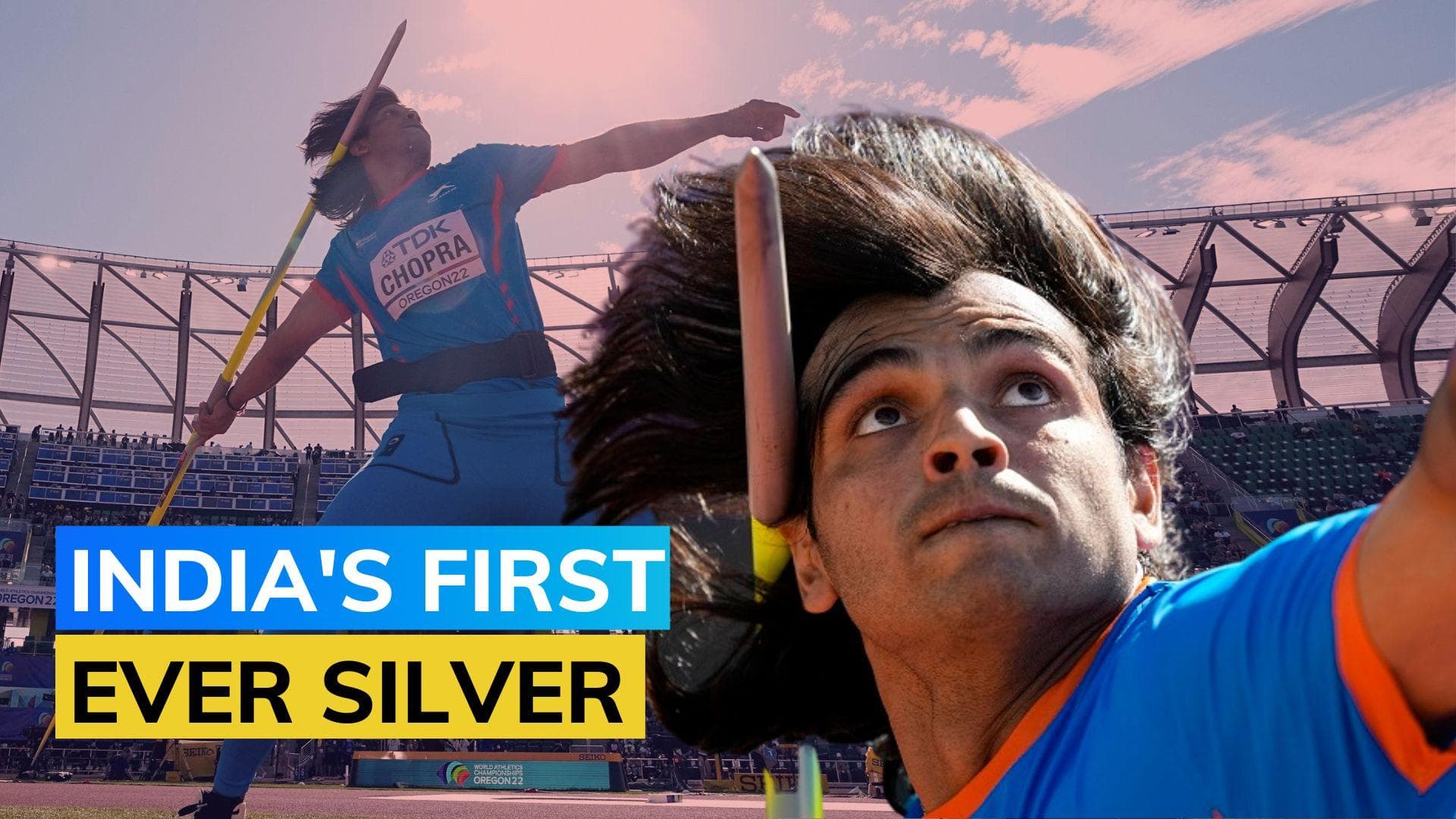Neeraj Chopra scripts history, wins silver at World Athletics Championships