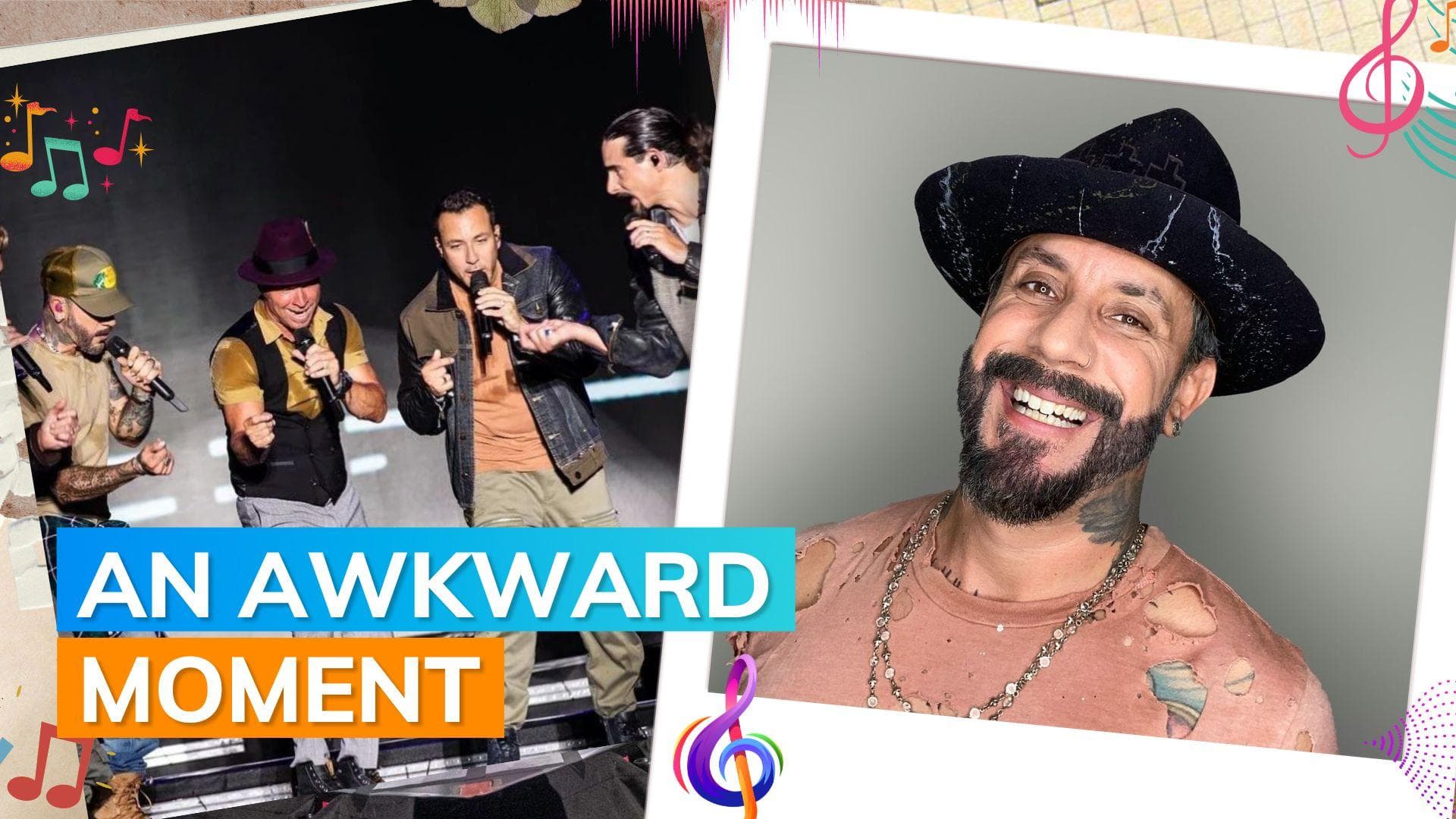 Backstreet Boys Mumbai concert: AJ McLean throws his underwear at crowd during show