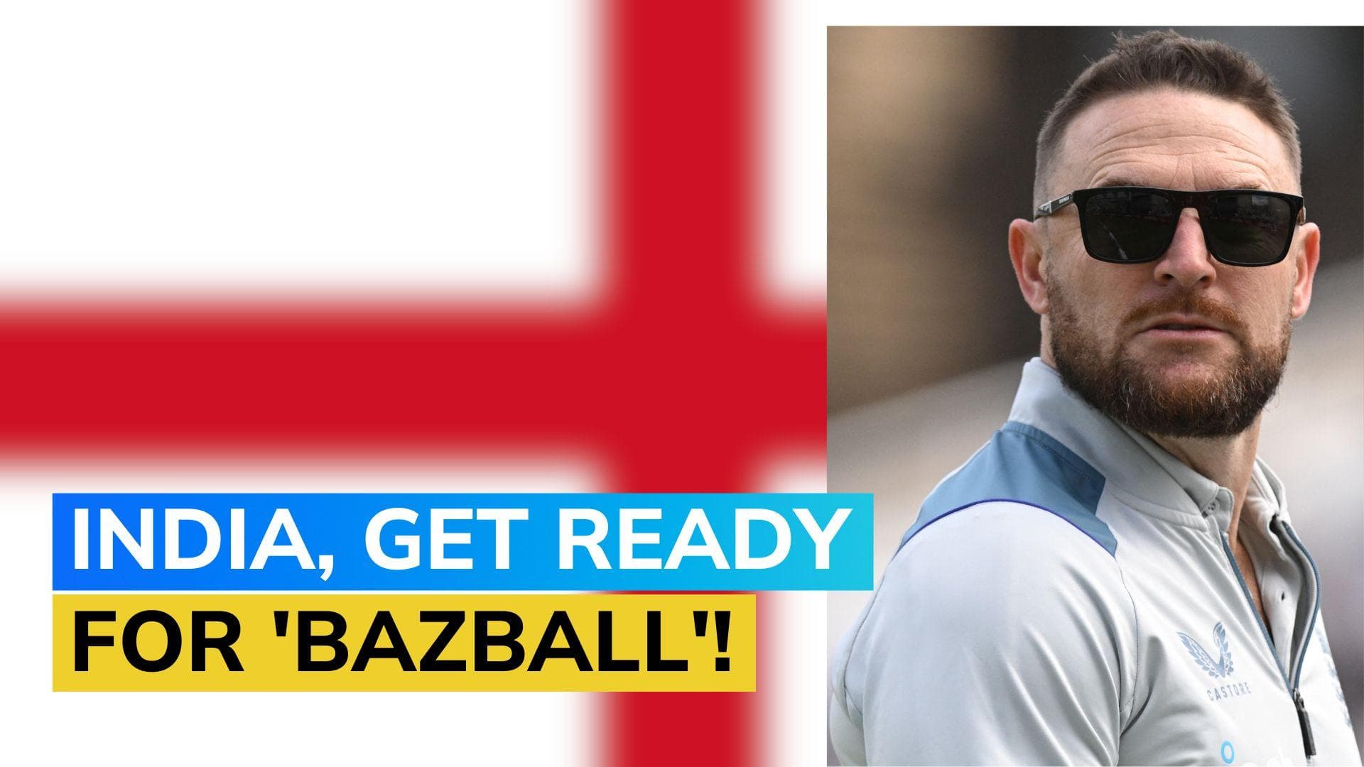 Brendon McCullum affirms aggressive 'Bazball' approach for England in Test series against India