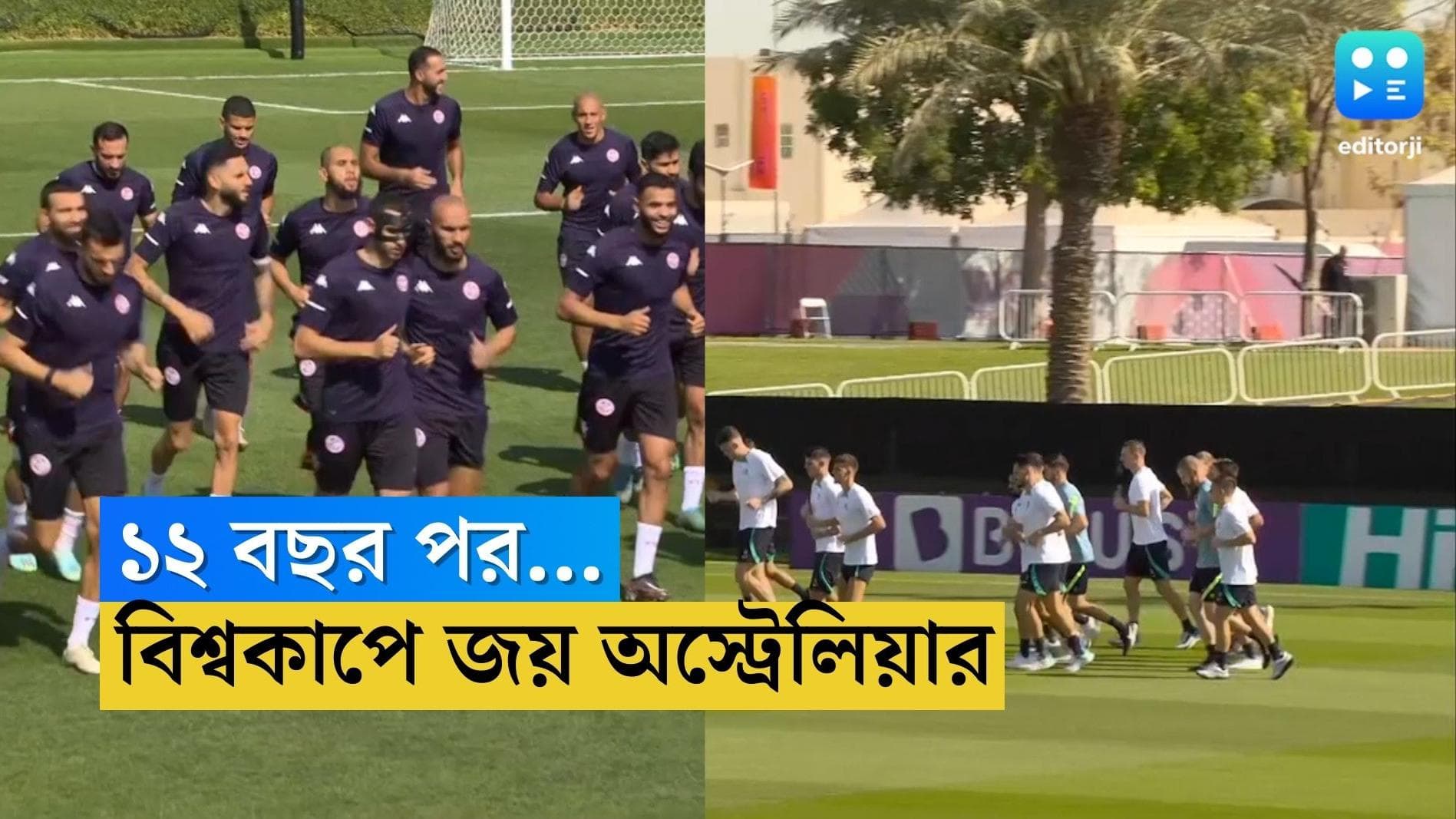 Qatar World Cup Australia Win : ১২ বছর পর বিশ্বকাপে জয়, তিউনিশিয়াকে হারিয়ে ভেসে থাকল অস্ট্রেলিয়া