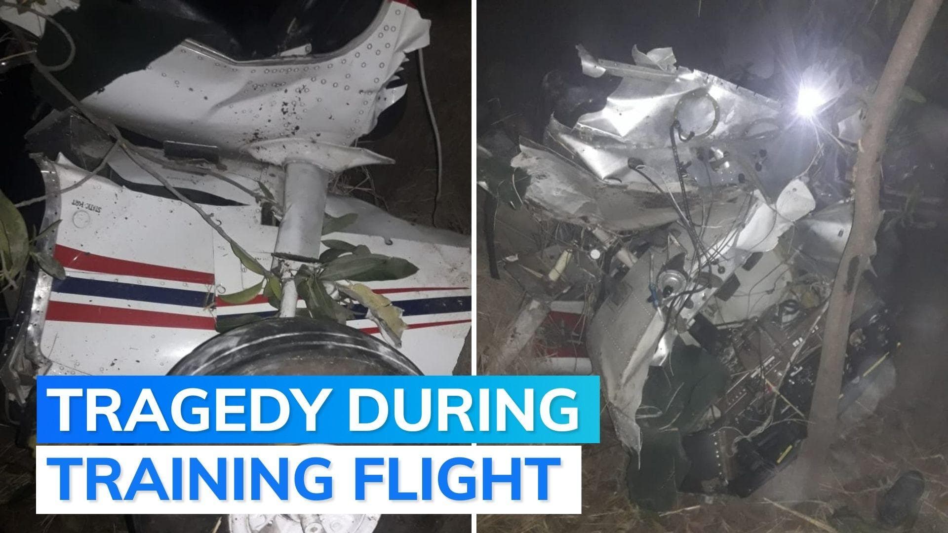 Plane crash in Madhya Pradesh: one pilot killed, another injured after aircraft hits temple in Rewa