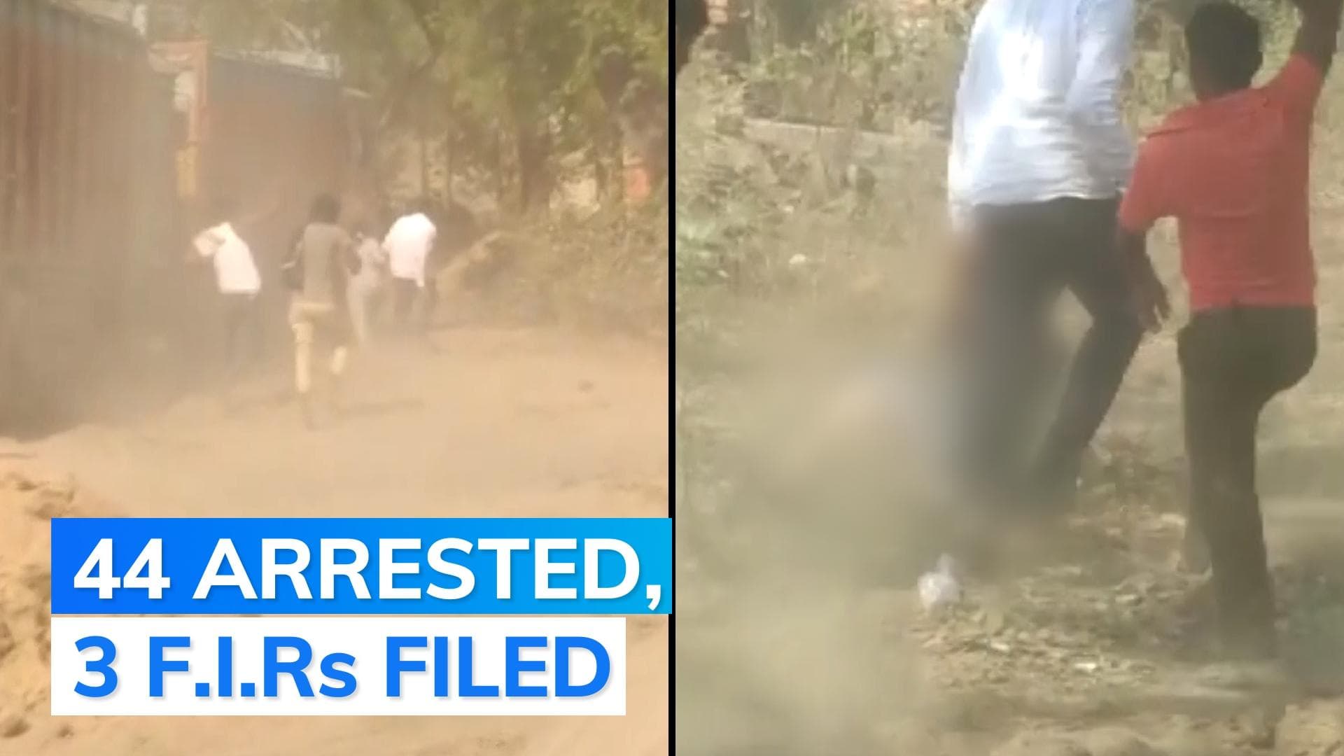On cam: Patna female cop attacked, dragged by mob allegedly involved in illegal sand mining