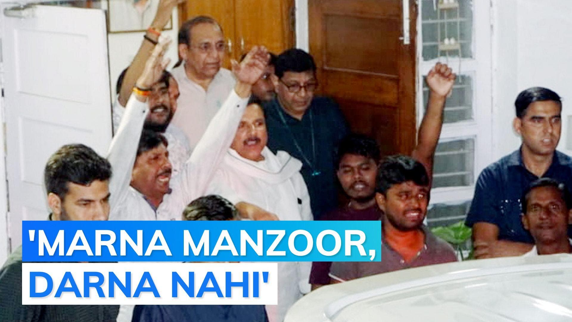 AAP shares Sanjay Singh's pre-recorded message before arrest | Watch