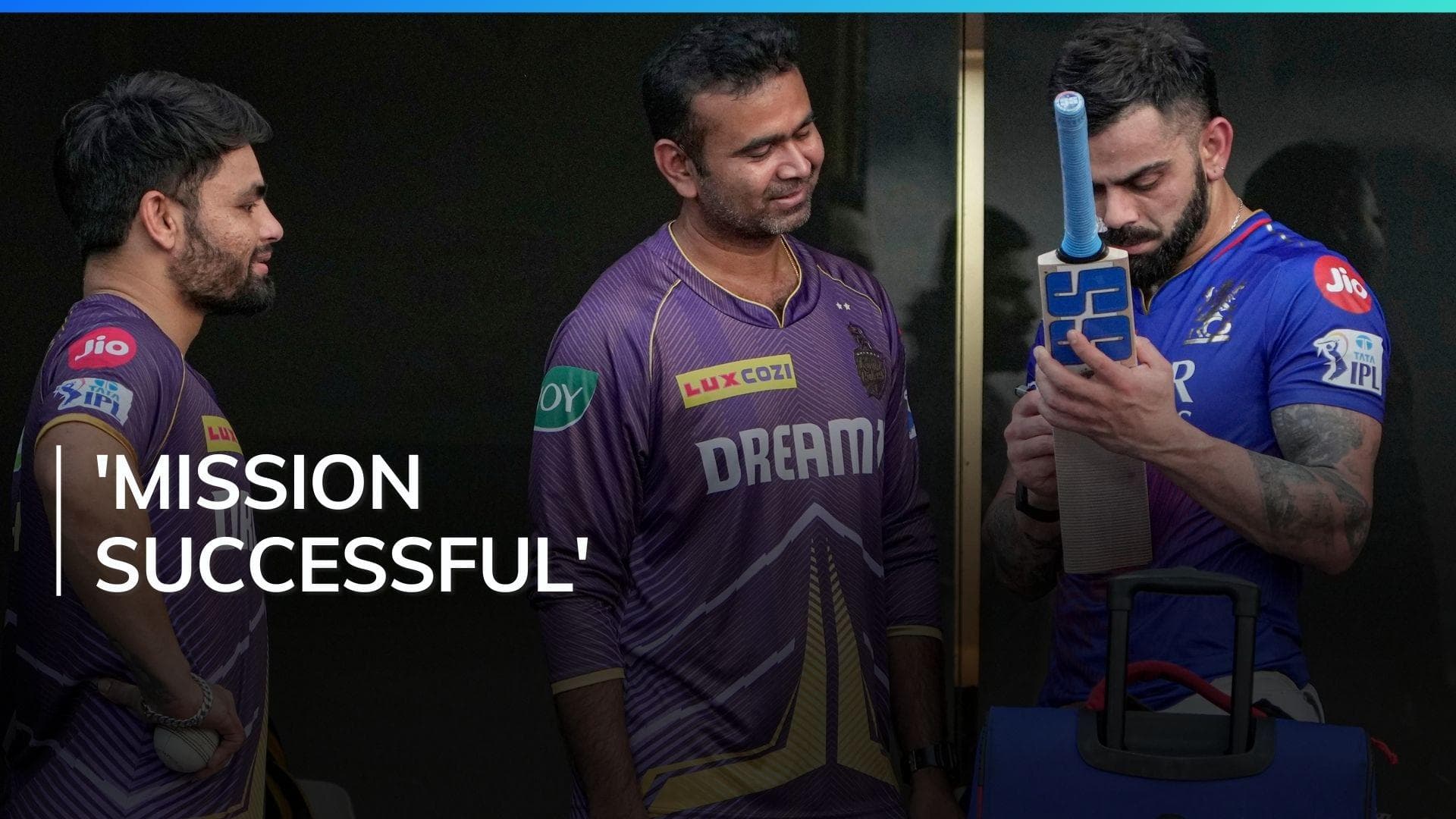 Watch: Rinku Singh finally gets another bat from Virat Kohli | IPL 2024