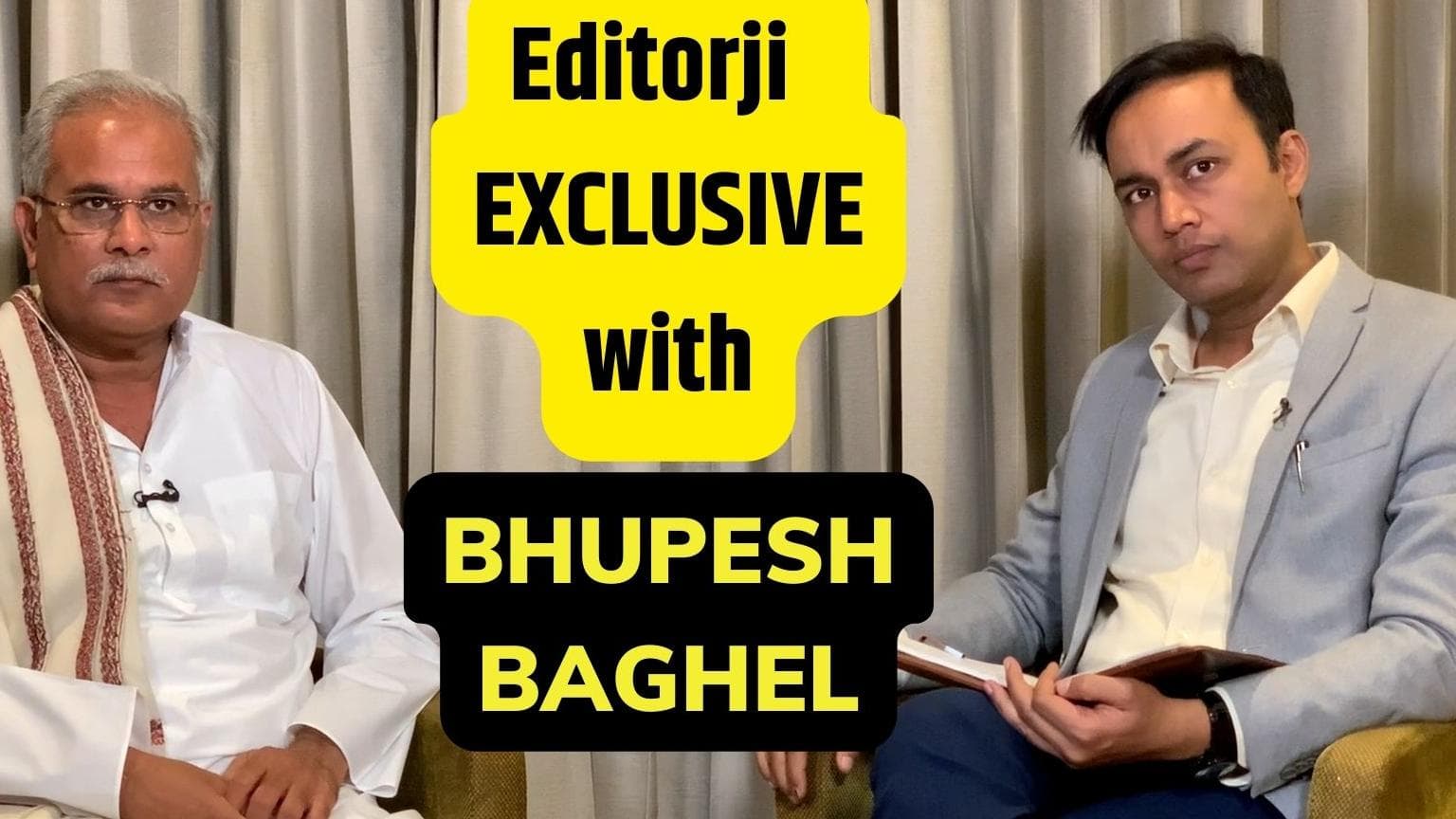 Editorji Exclusive: Modi-Shah want to finish Yogi, claims Chhattisgarh CM Bhupesh Baghel