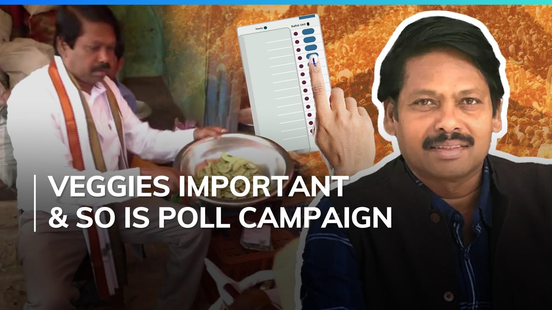 Meet Damodaran, the Padma Shri awardee who is selling vegetables while campaigning