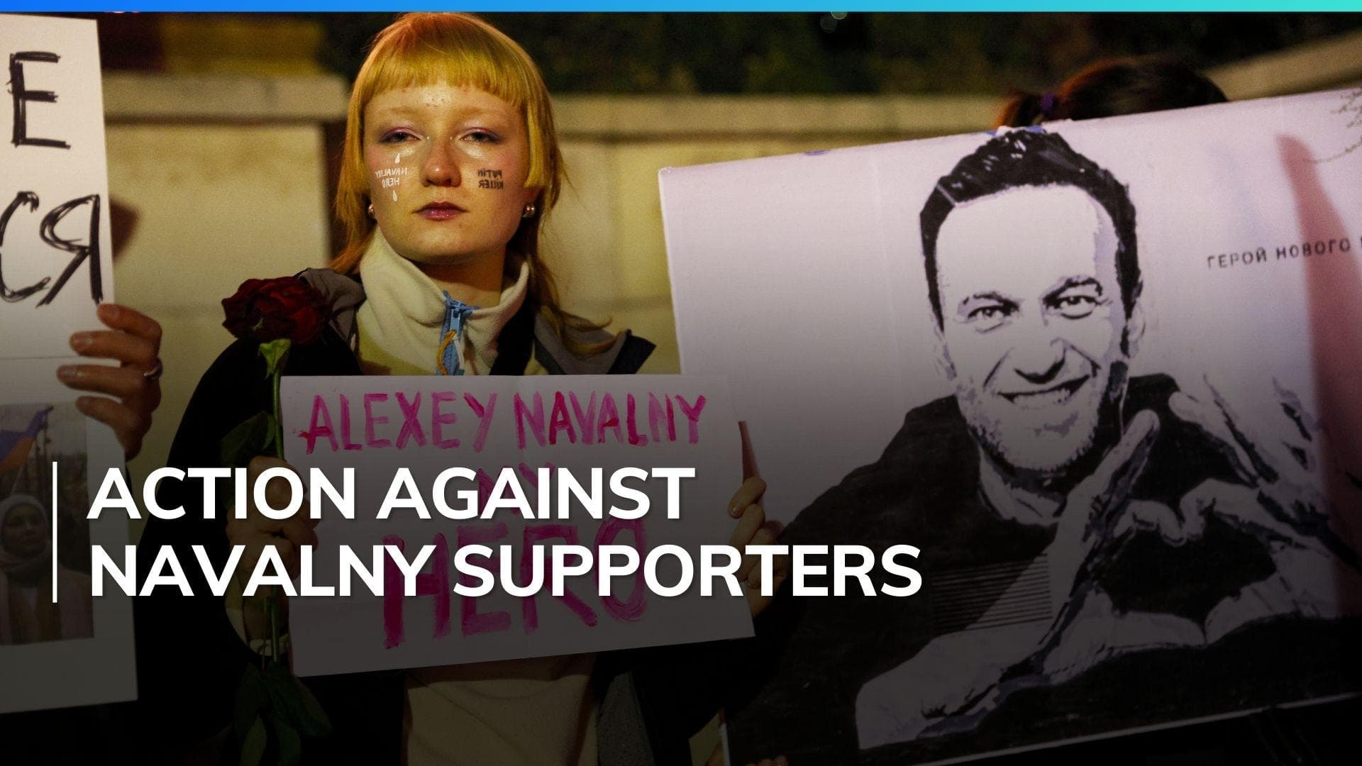 Over 400 detained in Russia for paying tributes to Alexei Navalny