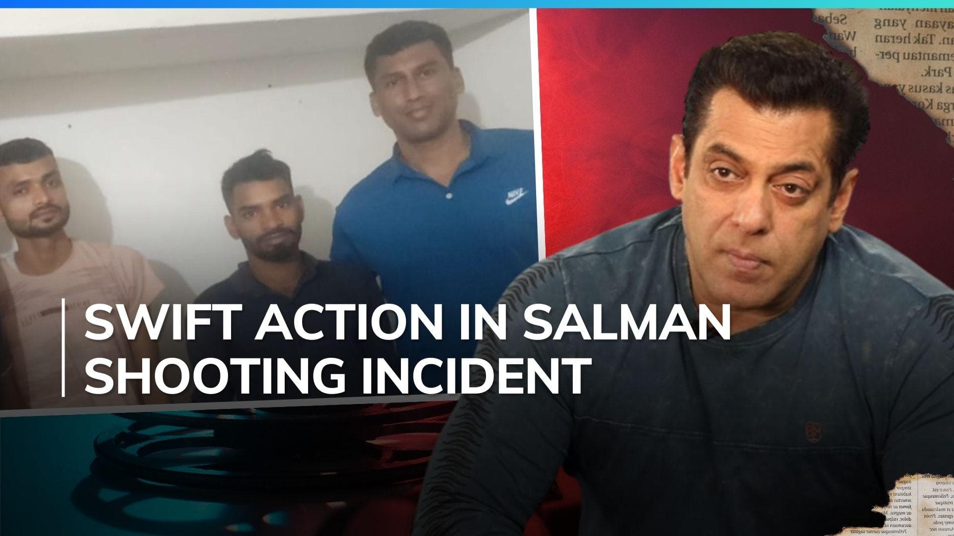 Salman Khan shooting incident: Mumbai Police nab 2 accused who fled after firing at actor's house
