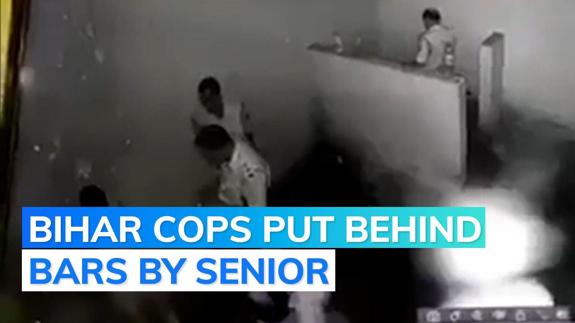  Video: Bihar SP puts five cops in lockup over 'dissatisfactory work', association seeks judicial probe