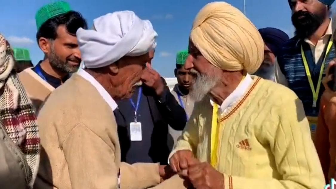 On camera: two brothers, separated during 1947 partition, reunite at Kartarpur