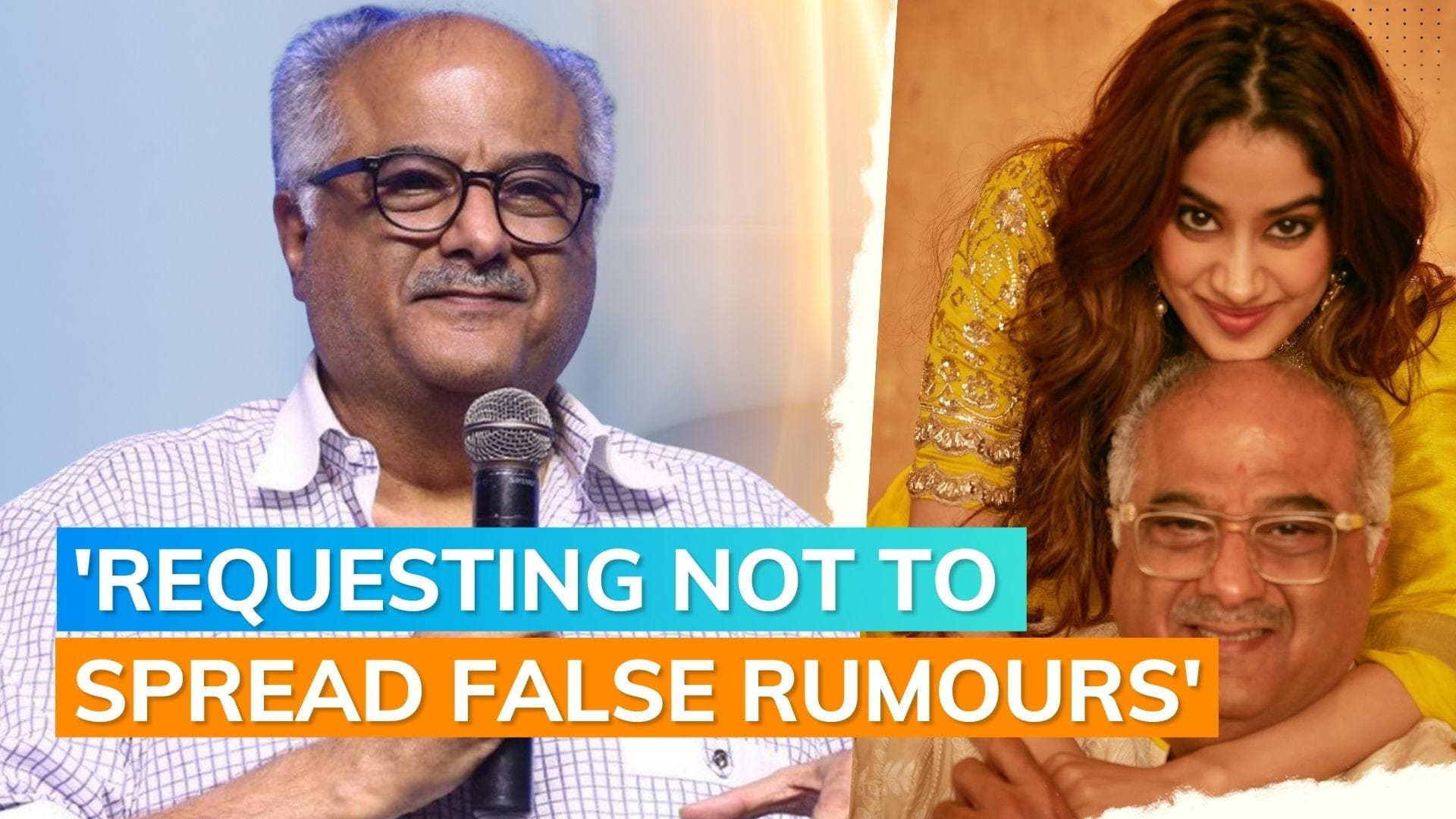 Janhvi Kapoor hasn’t signed any Tamil film, Boney Kapoor issues statement