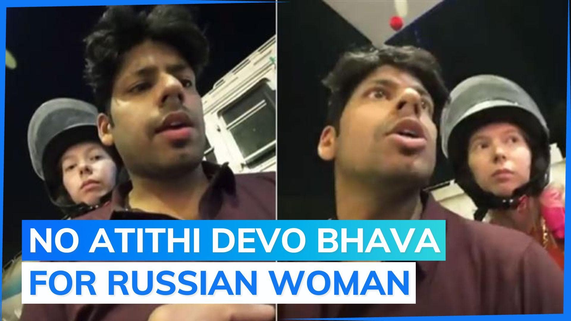 YouTuber records harassment of his Russian friend in Jaipur