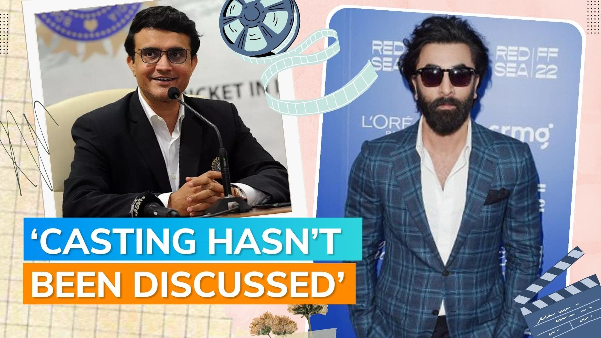 Sourav Ganguly's biopic makers react to reports of Ranbir Kapoor playing the lead, Here's what they say