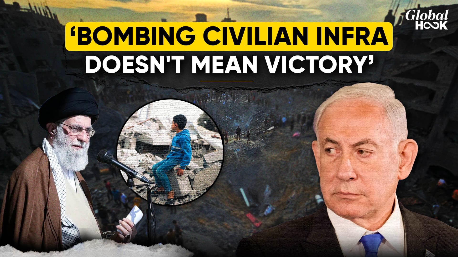 Khamenei: What Israel Did in Gaza, Lebanon Is 'War Crime', ICC Arrest Warrant Not Enough