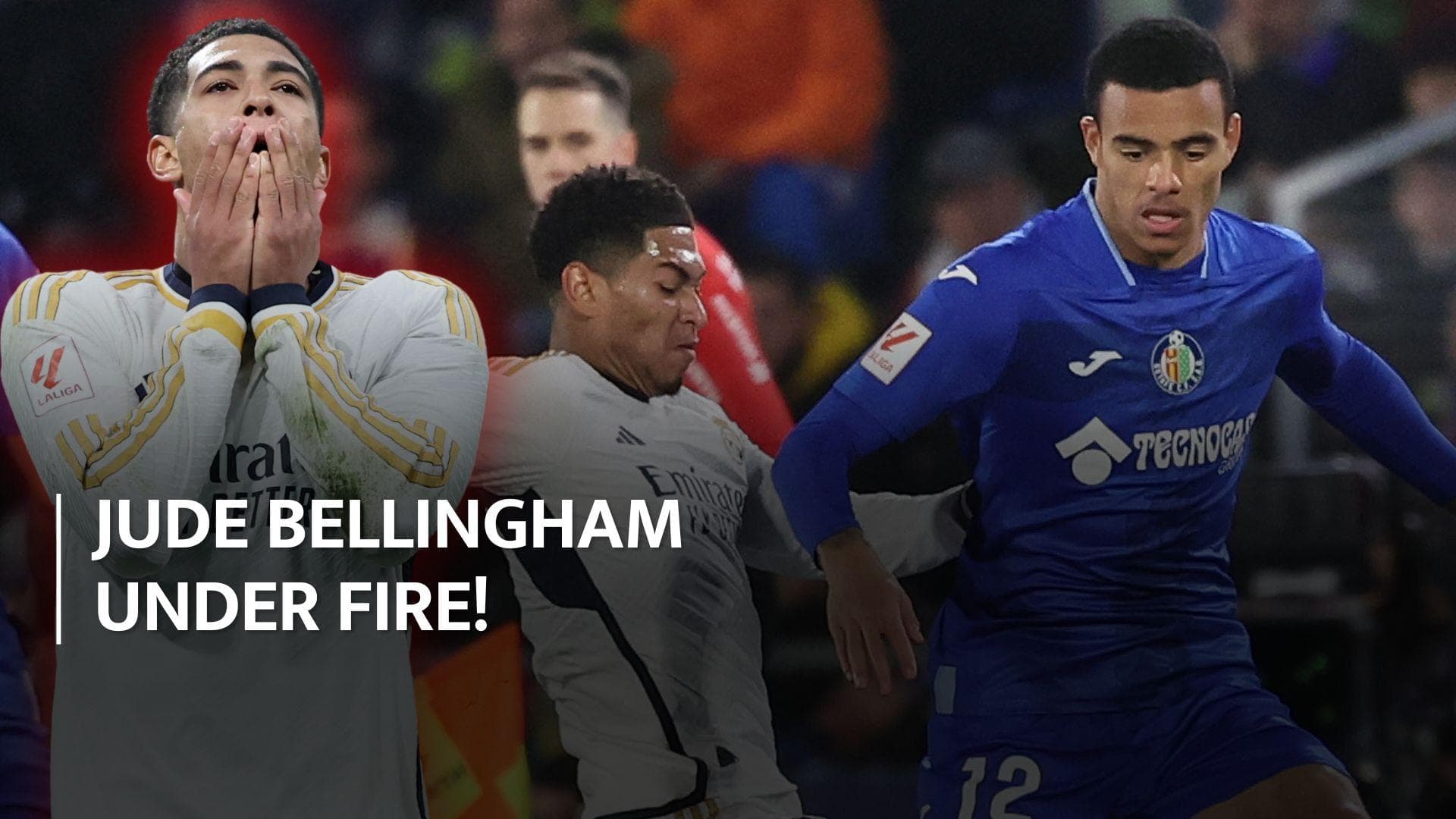 Getafe complains to La Liga about Real Madrid's Jude Bellingham allegedly calling Greenwood ‘rapist'
