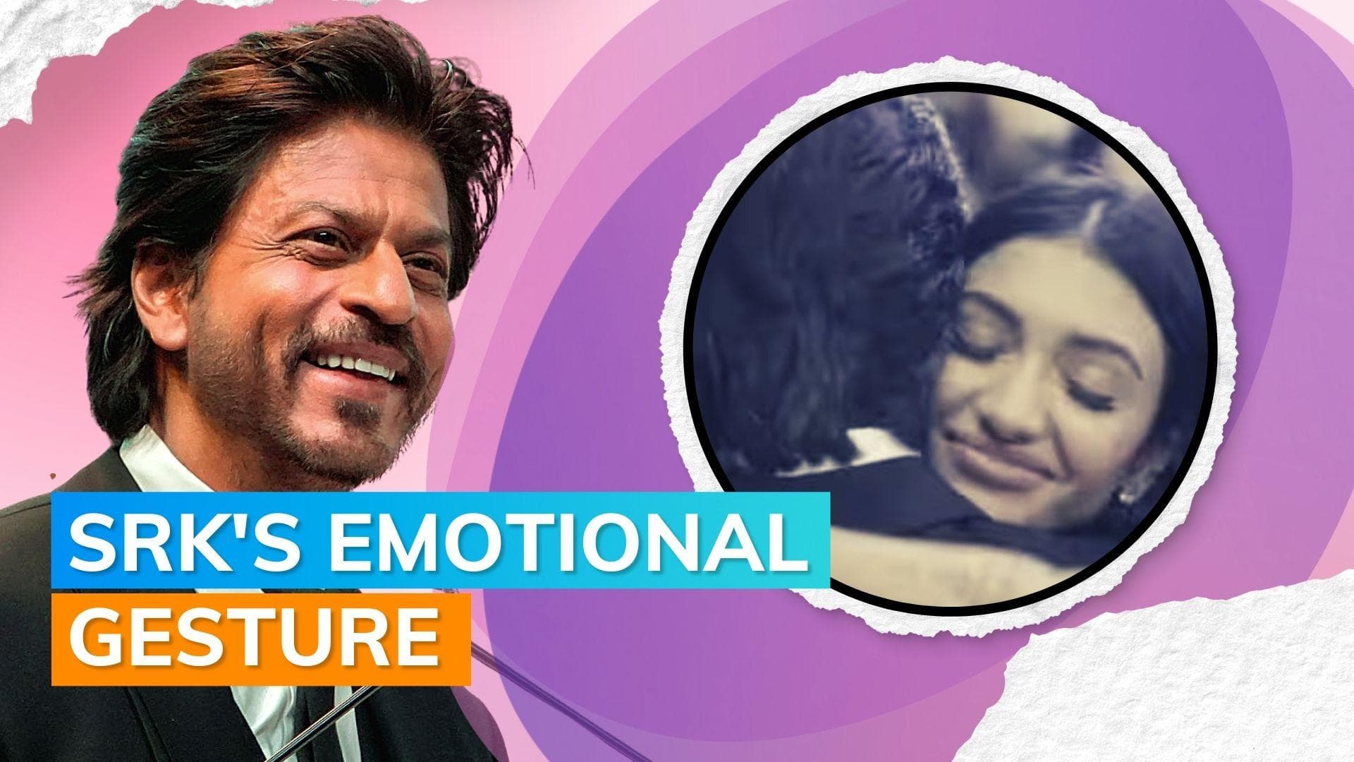 Shah Rukh Khan hugs Alanna Panday at her wedding reception: watch