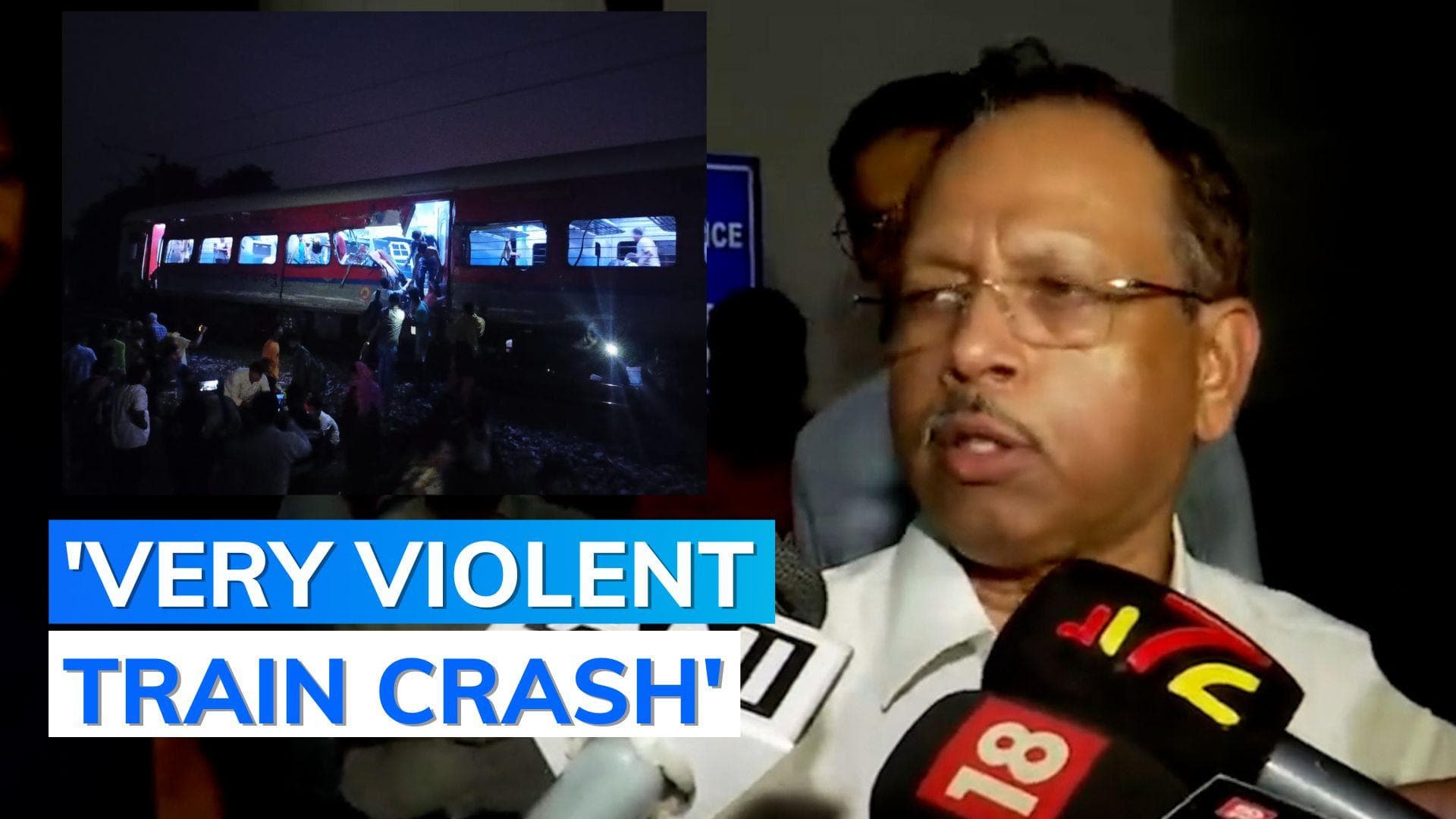 Train accident between 2 passenger and one goods train: Odisha Chief Secretary Pradeep Jena