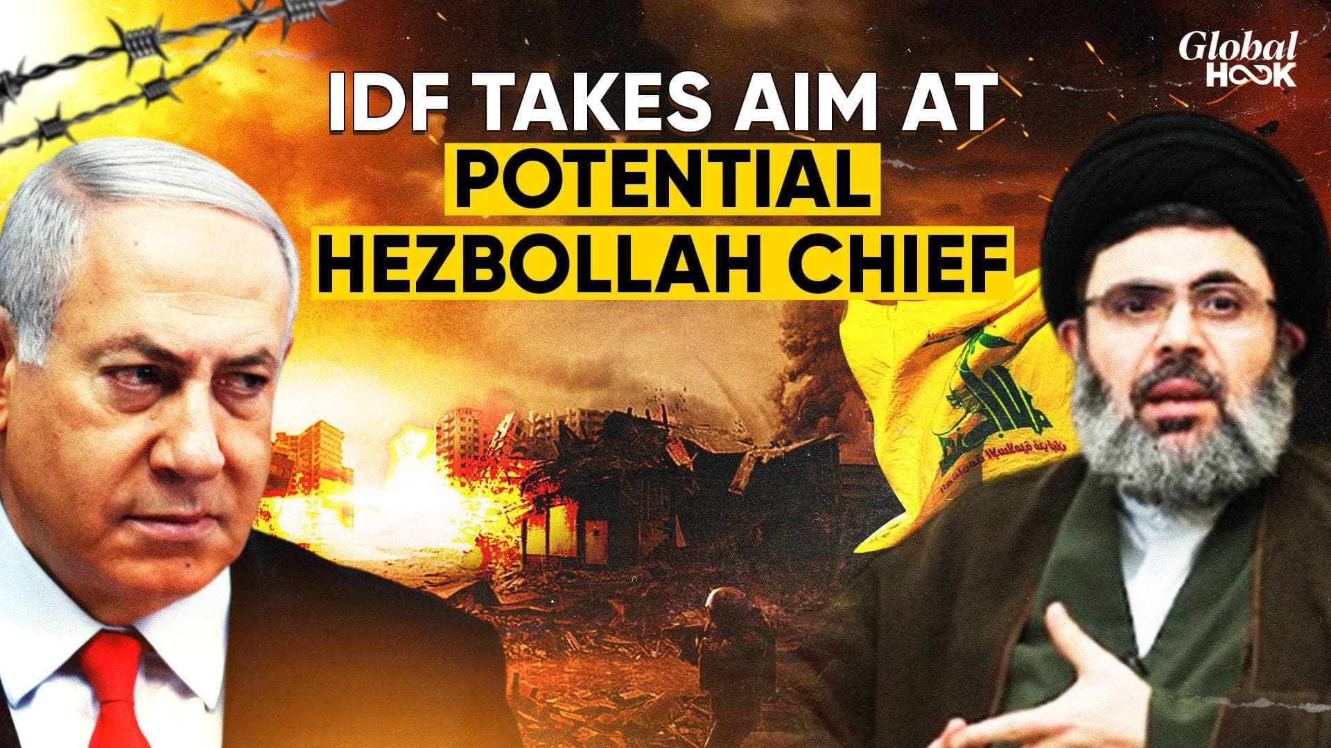 Israel Strikes In Beirut Target Nasrallah’s Presumed Successor Hachem Safieddine: Israeli Media