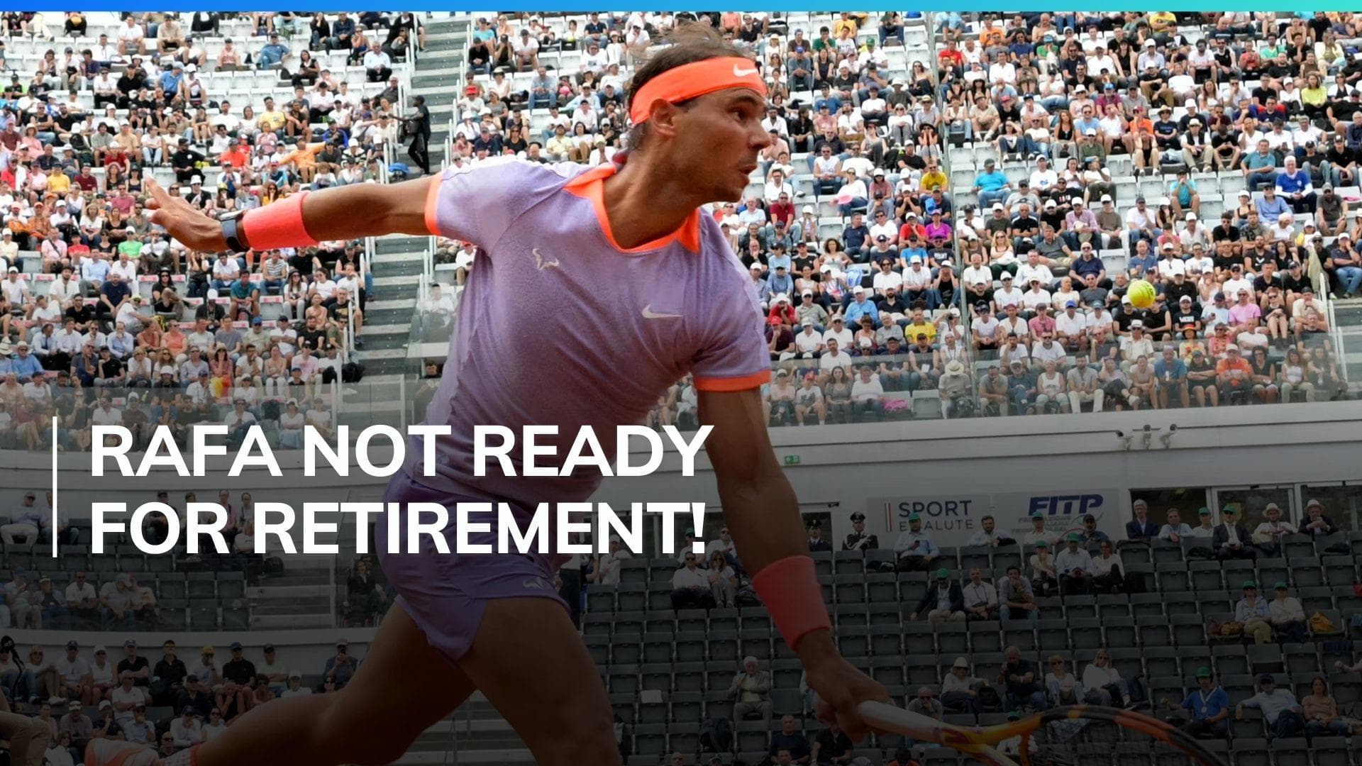 Rafael Nadal comes back from a set down to win Rome opener