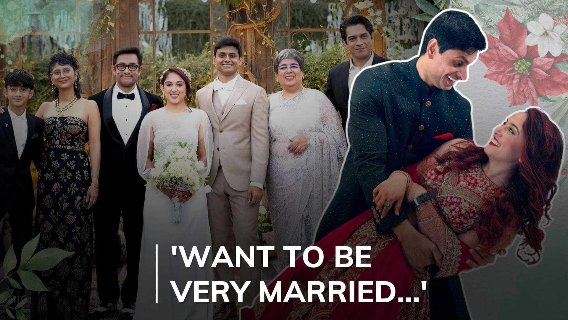 Ira Khan lifts Nupur Shikhare in 1st pics from lavish wedding reception