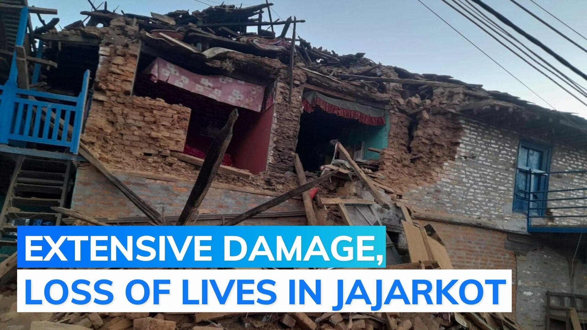 Several houses destroyed in Jajarkot district as 6.4-magnitude earthquake jolts Nepal 