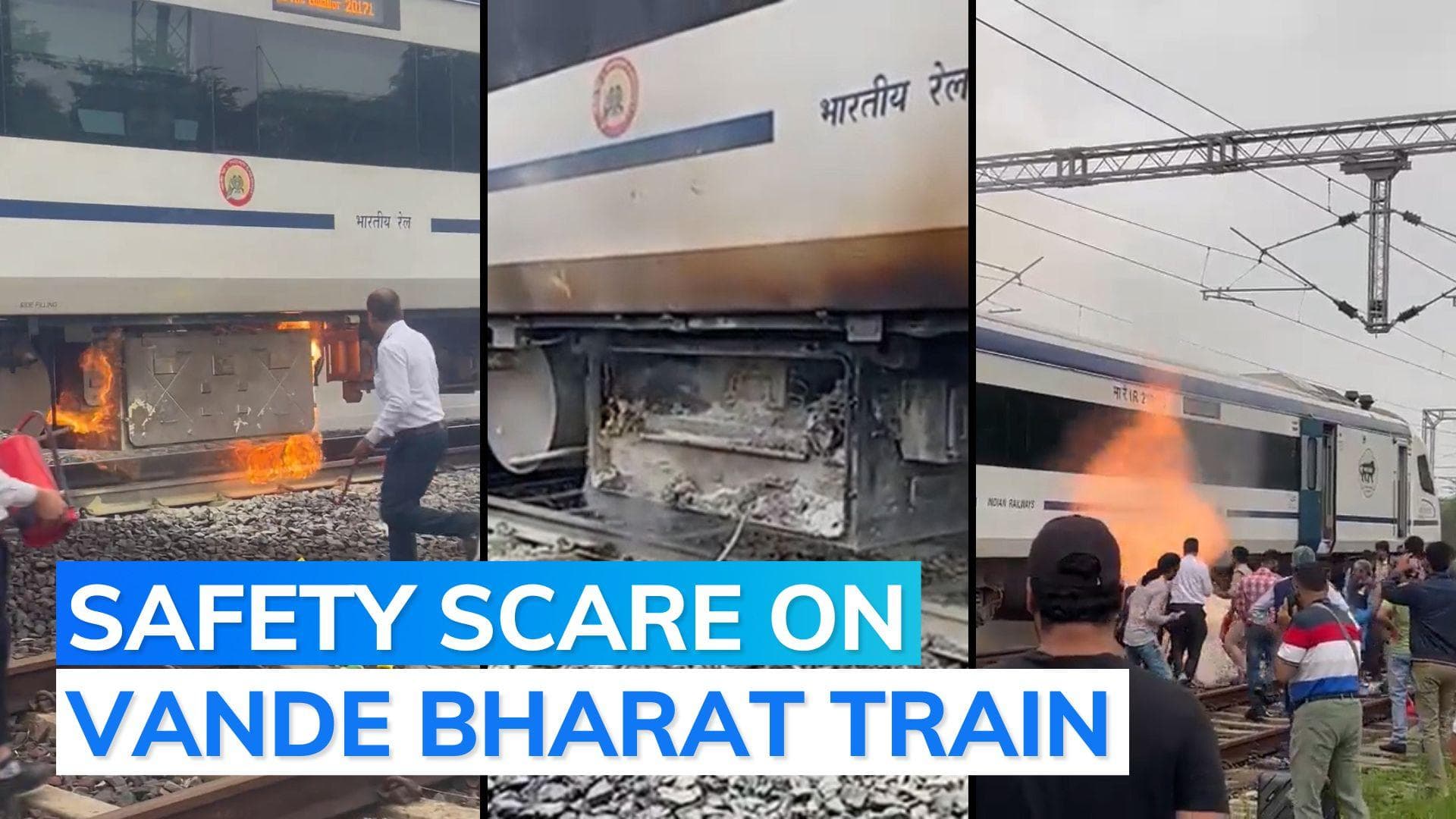 Fire on Vande Bharat Express in MP's Vidisha; all passengers safe, say reports