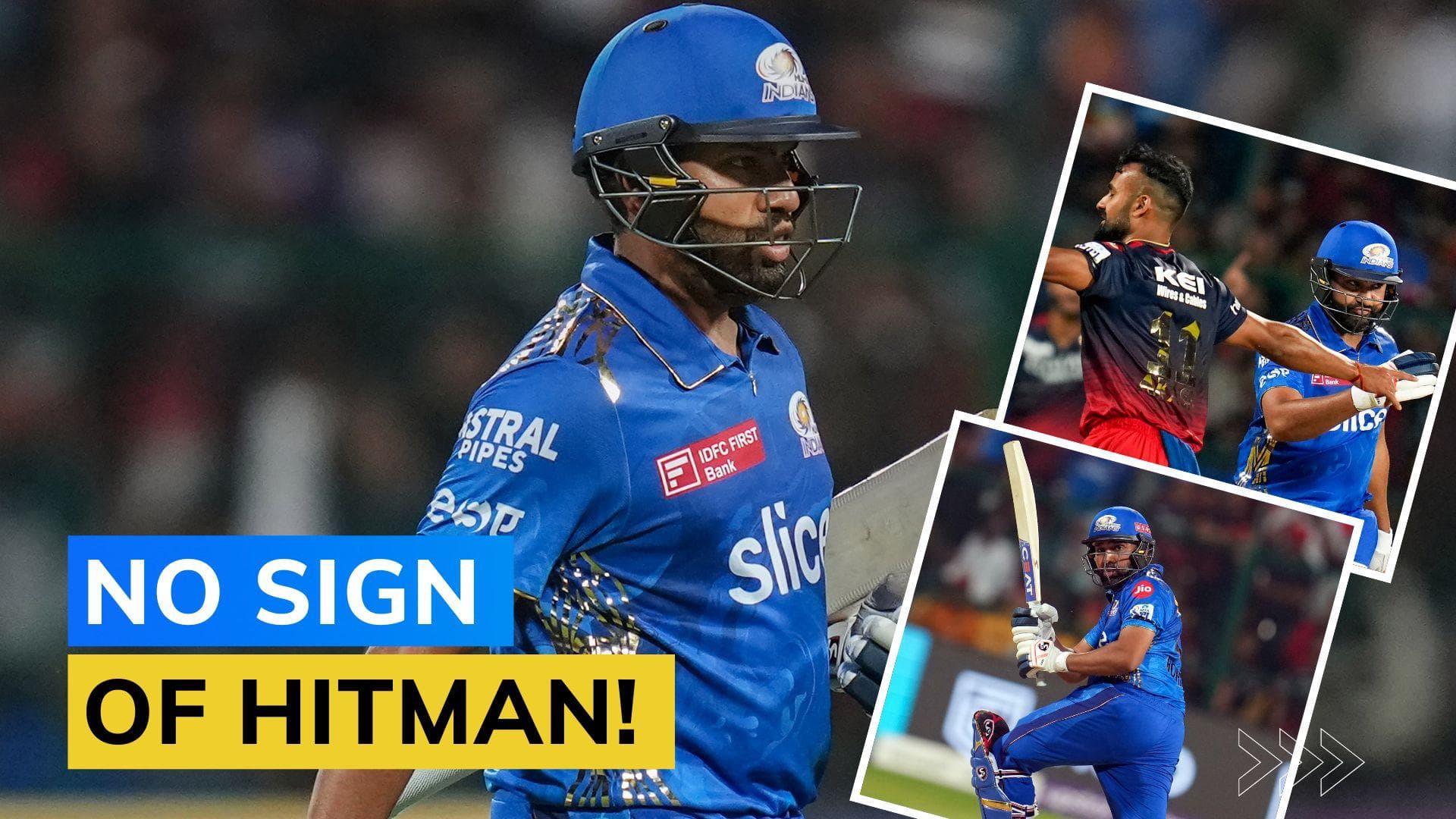 IPL 2023: Rohit Sharma's struggle continues to hurt Mumbai Indians