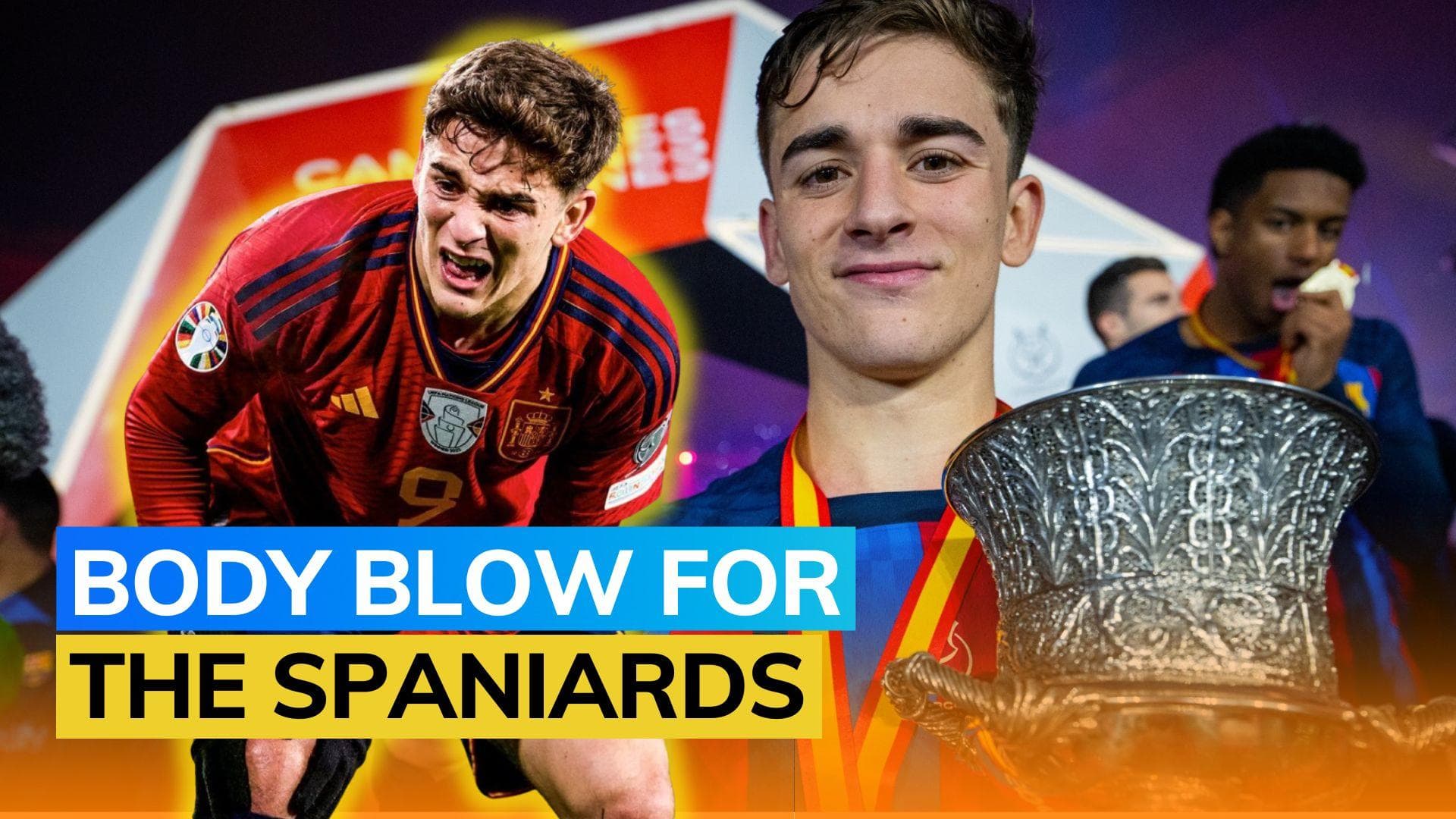 Spanish midfielder Gavi out for long spell as tests confirm ACL injury