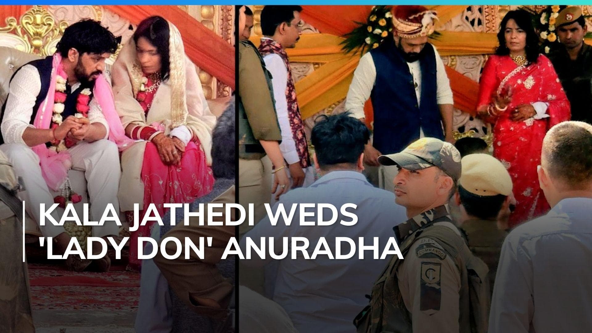 Out on parole, Gangster Kala Jathedi gets married to 'Revolver Rani'