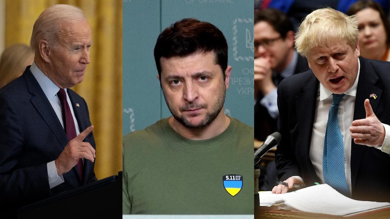 Ukraine war: Biden, Johnson dial Zelenskyy after nuclear plant fire, urge Russia to stop shelling