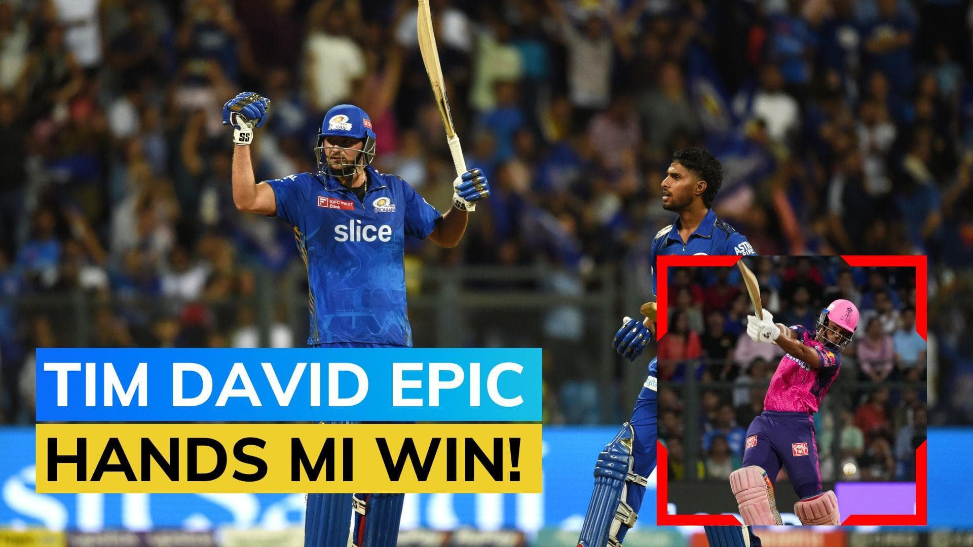 IPL 2023, MI vs RR: Mumbai chase down 213 to beat Rajasthan by 6 wickets