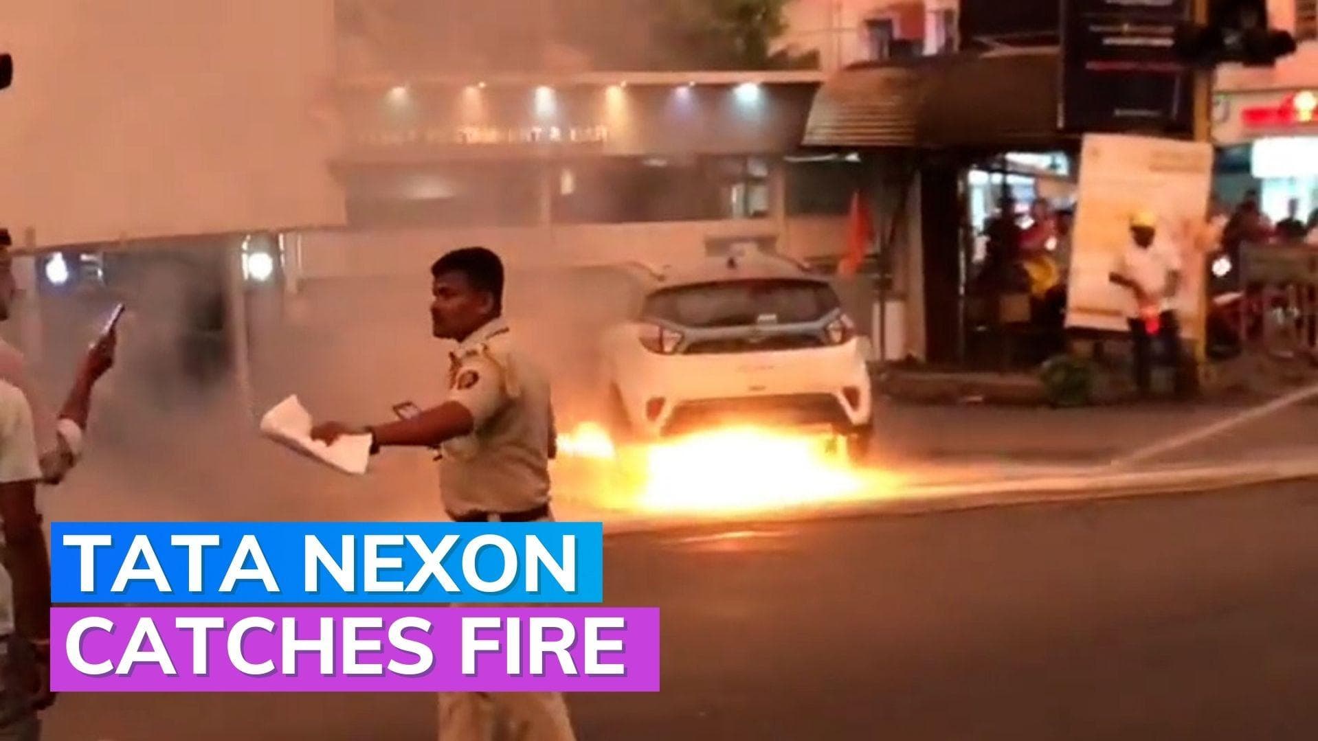 EV on fire: India's top selling EV - Tata Nexon catches fire