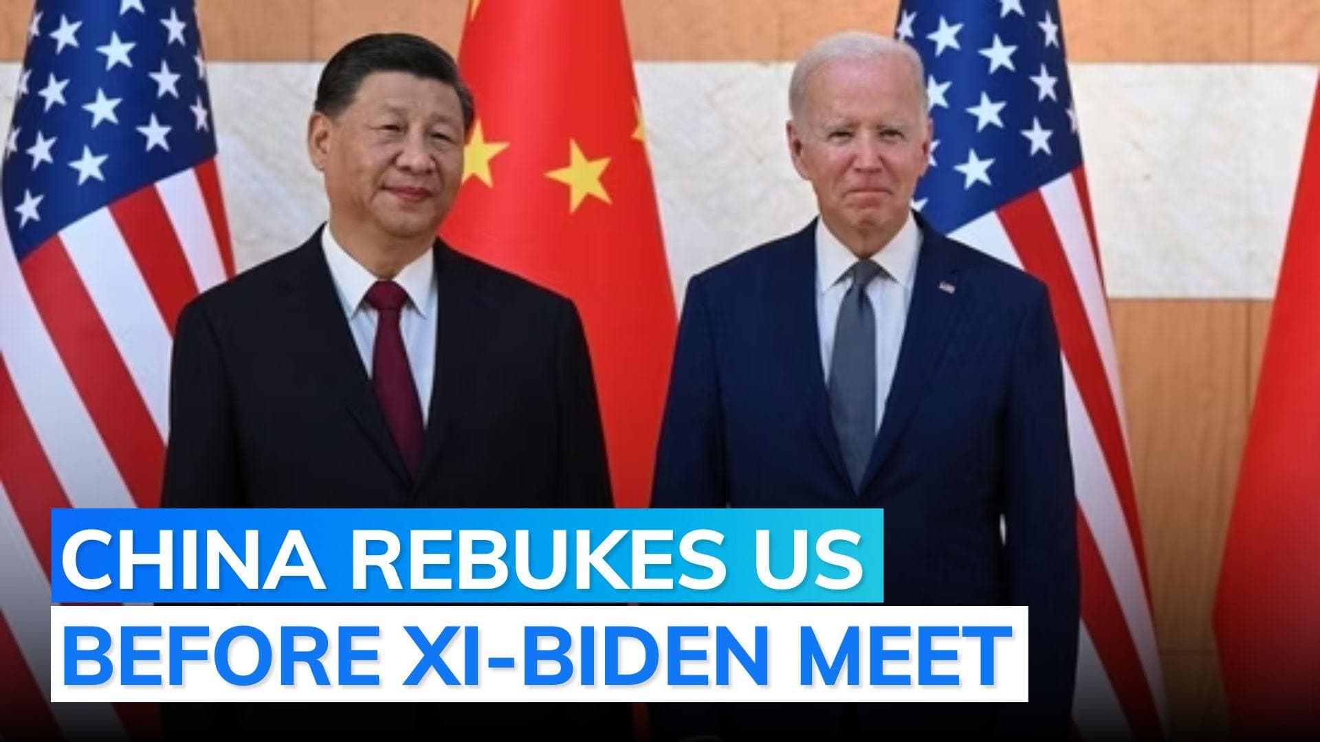 Before Xi-Biden meet, China asks US to be 'fair & just' on Israel-Hamas war