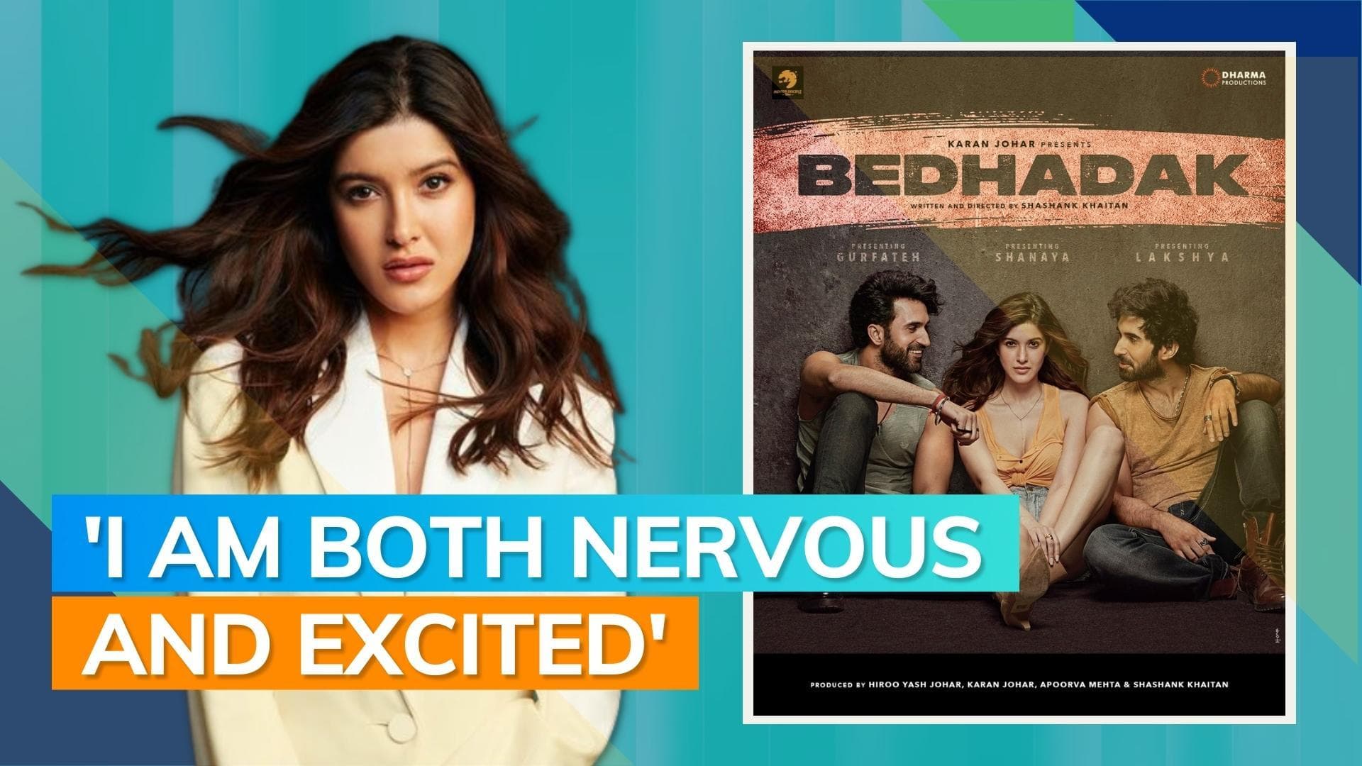 Shanaya Kapoor on her Bollywood debut with 'Bedhadak': 'I earned this opportunity' 