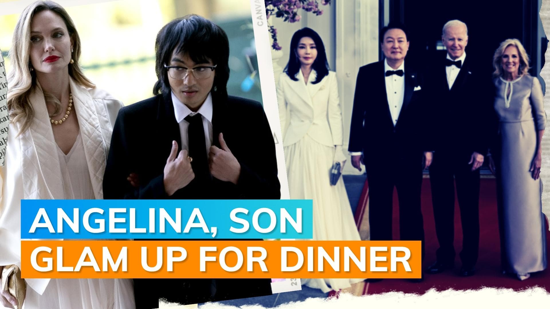 Angelina Jolie, son Maddox attend state dinner with US President Joe Biden, South Korean President 
