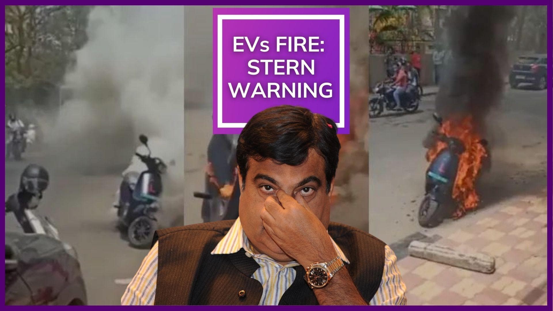 E-scooter fires: Nitin Gadkari sends stern warning, urges for recall