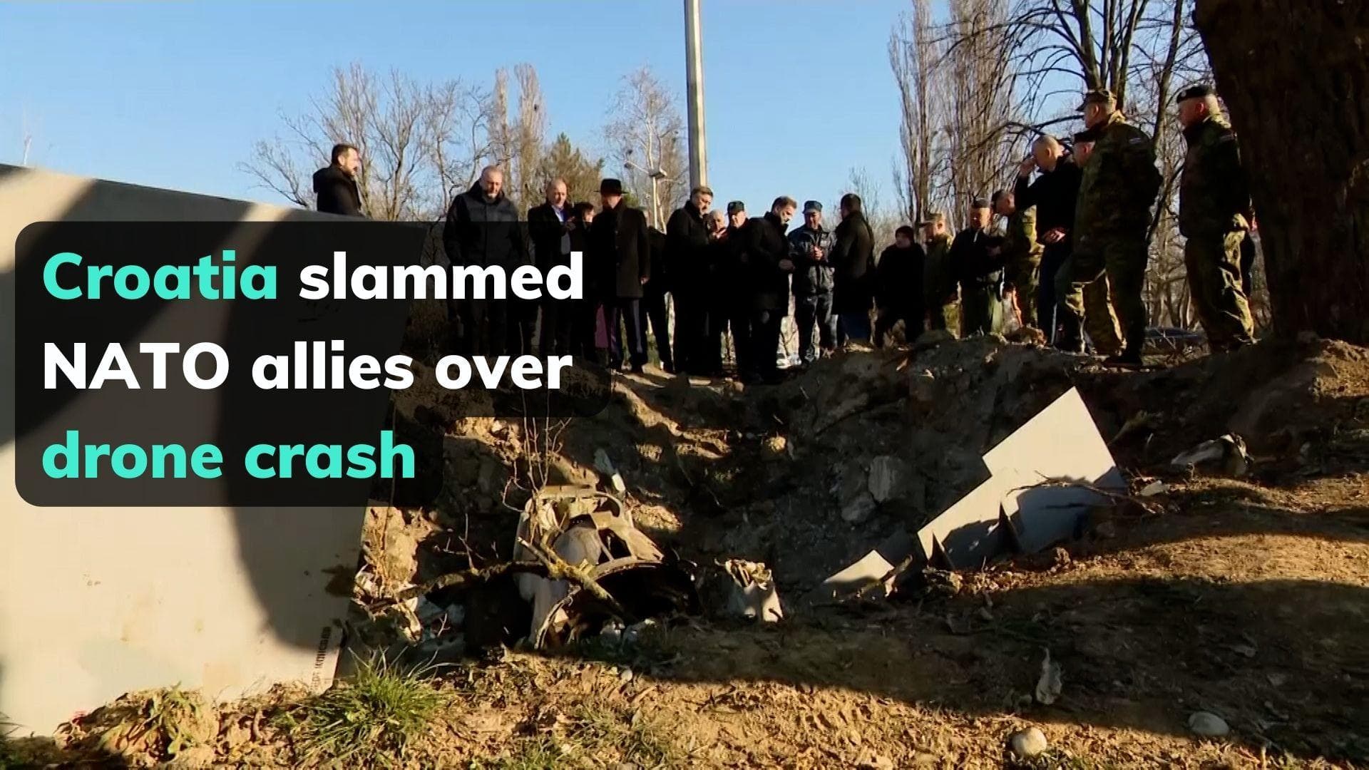 Tension within anti-Russia NATO after Soviet drone crashes in Zagreb? Croatia slams 'no alarm' | Ukraine 