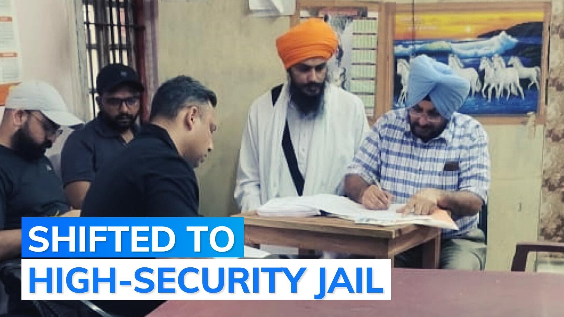 Watch: Amritpal Singh inside Dibrugarh jail; to be quizzed by IB and RAW