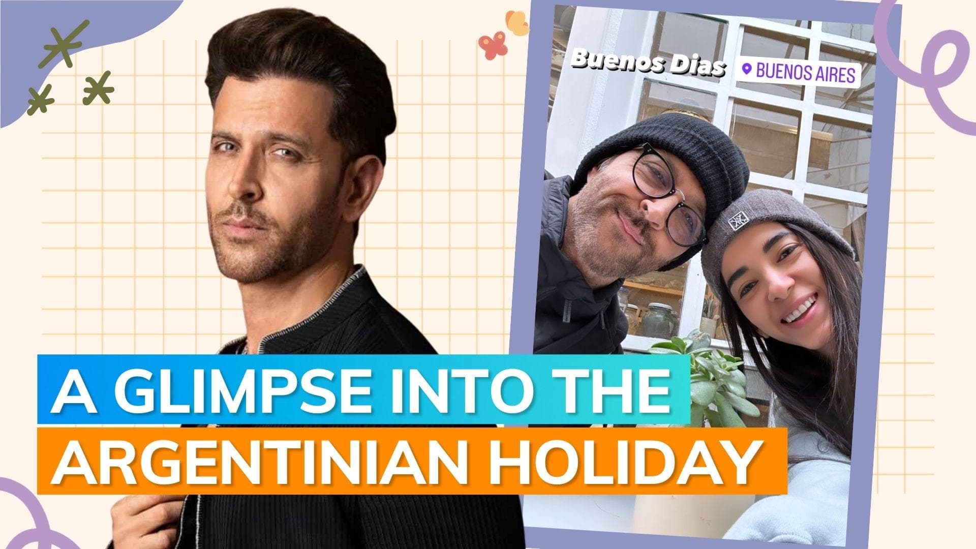 Saba Azad calls Hrithik Roshan her ‘hippo heart’; poses for selfie while holidaying in Argentina