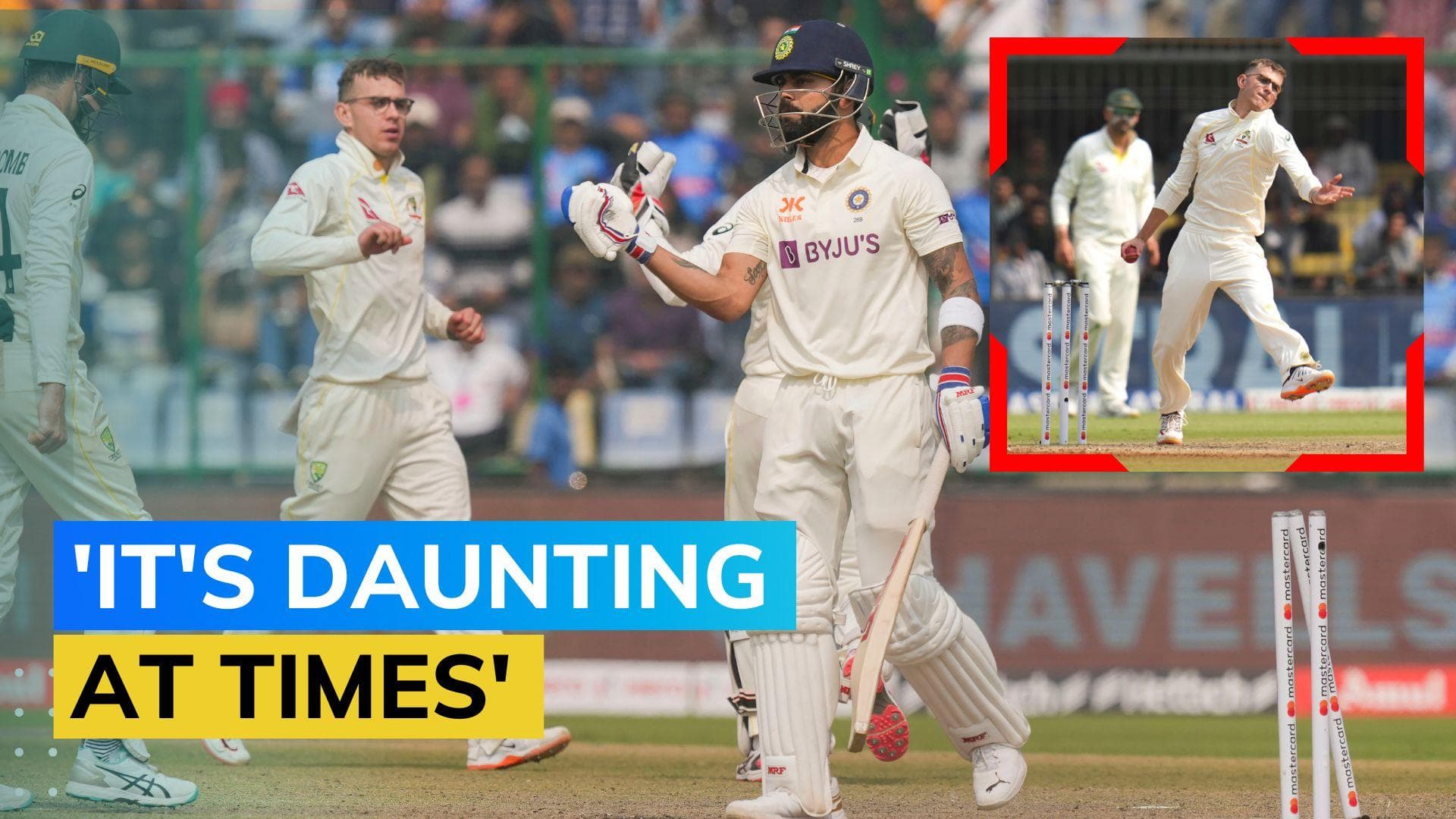 IND vs AUS: Youngster Todd Murphy opens up on bowling to Virat Kohli