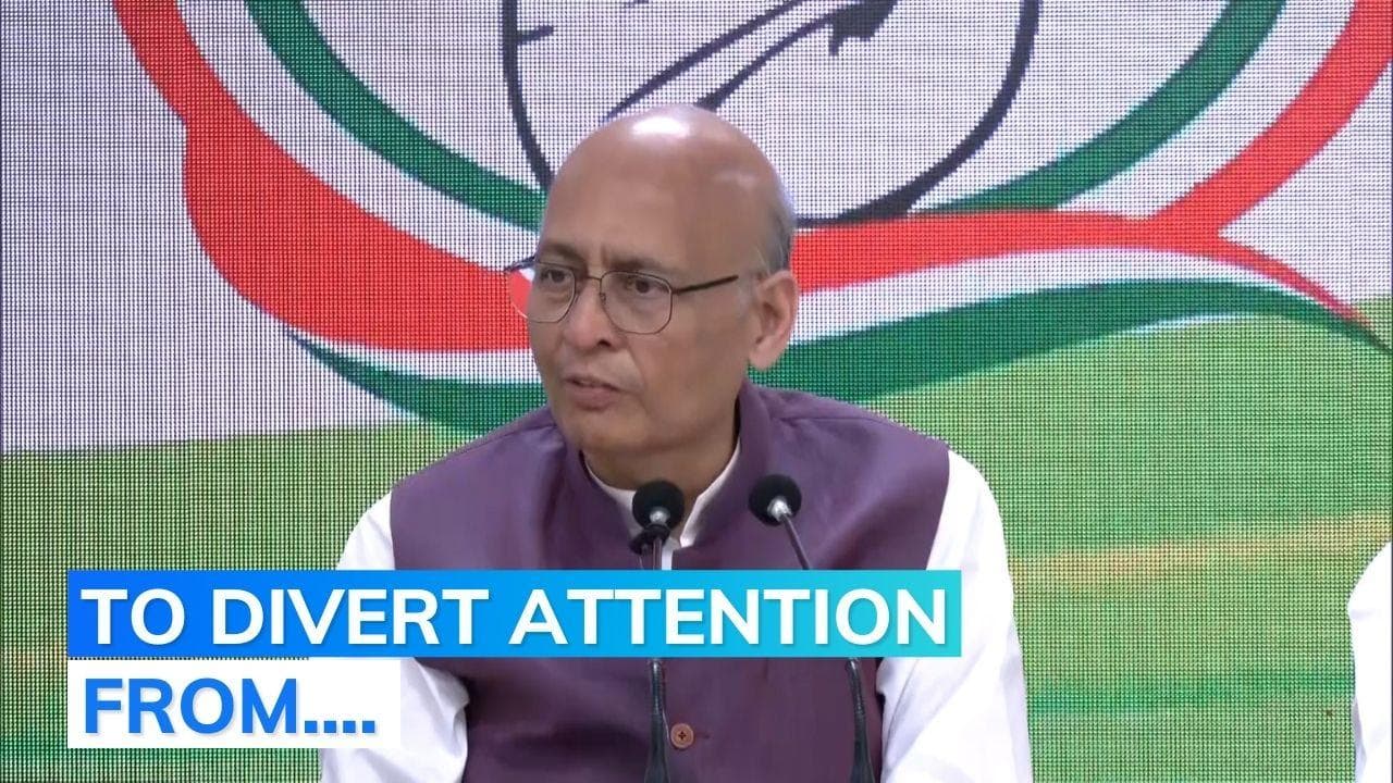 Rahul Gandhi disqualified from Lok Sabha: 'unthinkable assault on freedom of speech today' says Singhvi