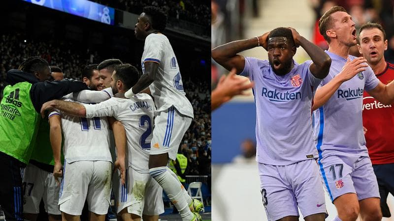 La Liga wrap: Real Madrid dent Atletico's title defense hopes; Barcelona play out a draw