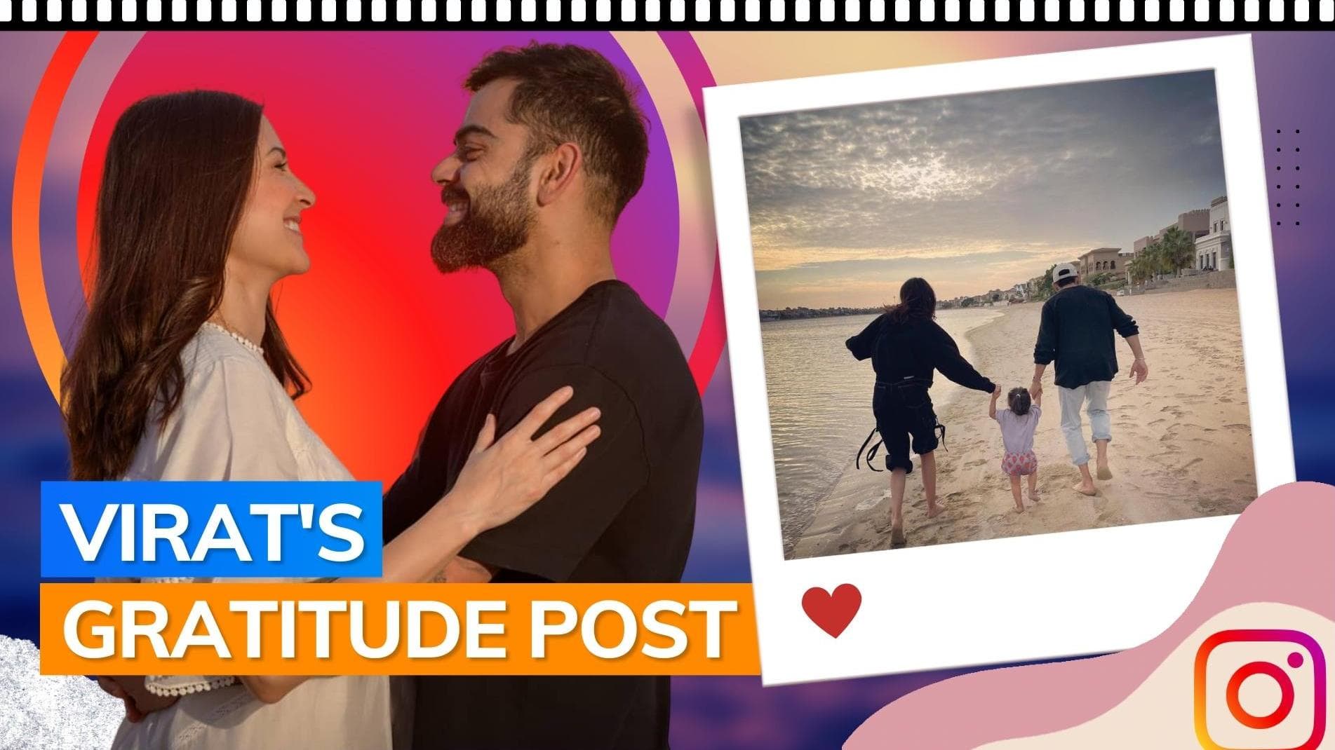 Virat Kohli shares stunning walk-on-the beach pic with family, thanks God