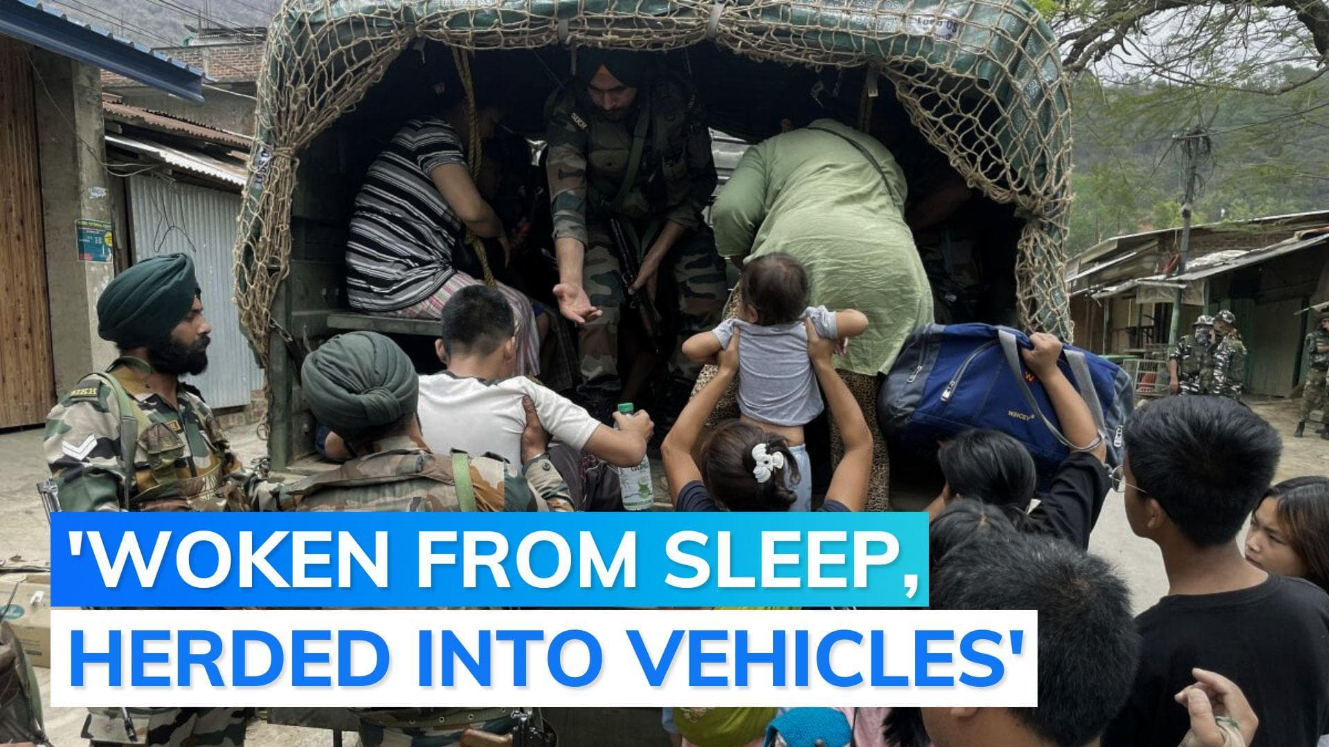 Imphal: last of 10 Kuki families shifted to Kangpokpi; members allege 'forced eviction'