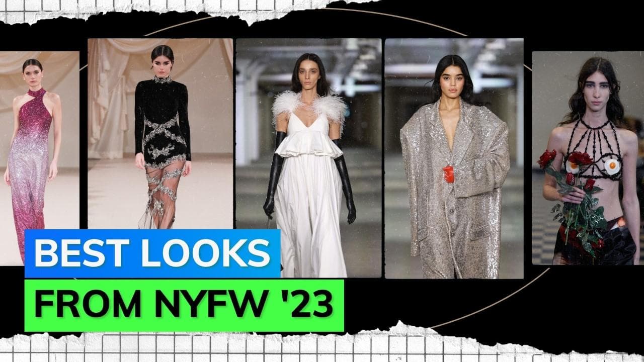 New York Fashion Week Highlights: Clock heels and fantasy world takes centerstage; watch here