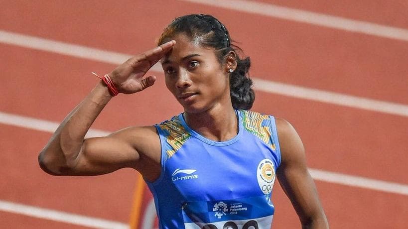 Hima Das tests positive for Covid-19 